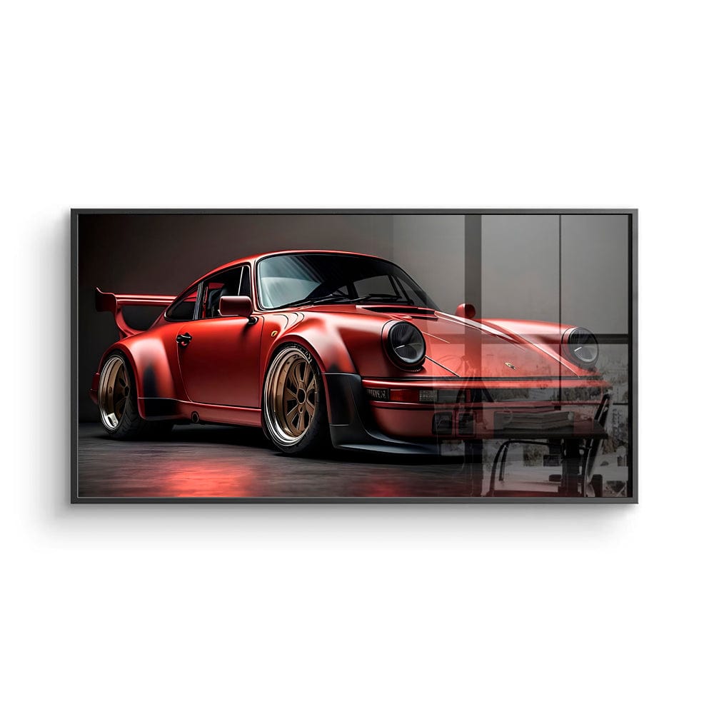 Porsche 911 Scarlet Speedster Canvas Print