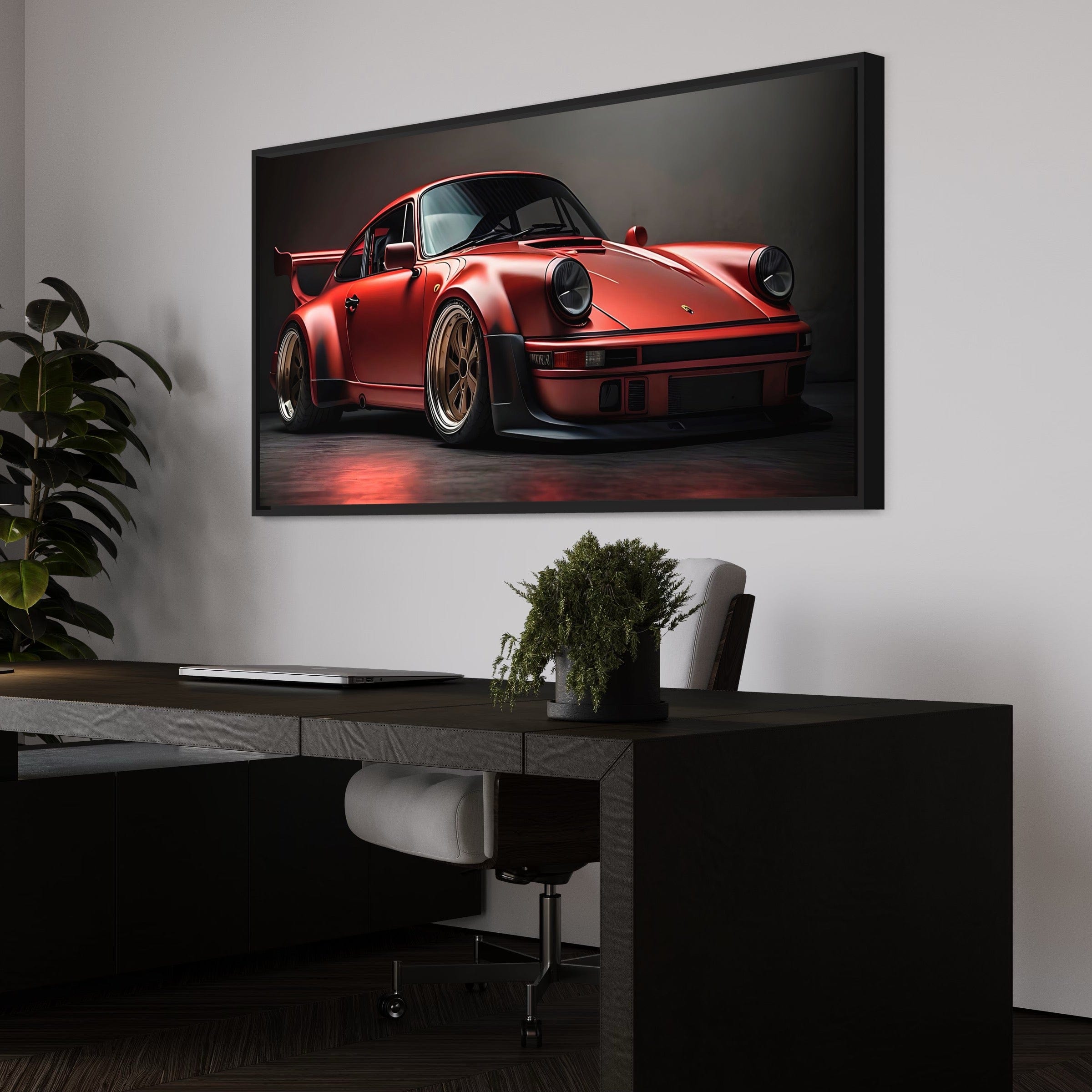 Porsche 911 Scarlet Speedster Canvas Print