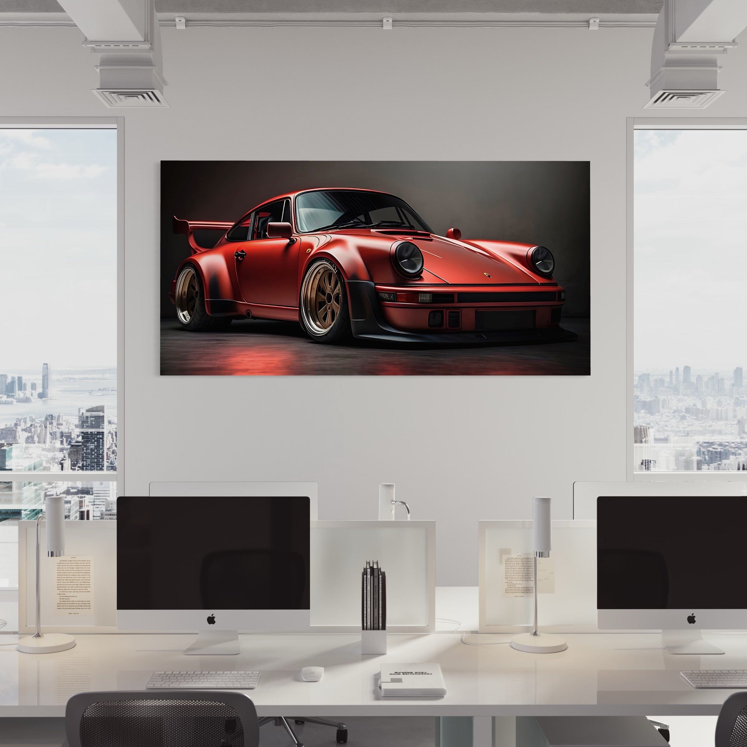 Porsche 911 Scarlet Speedster Canvas Print