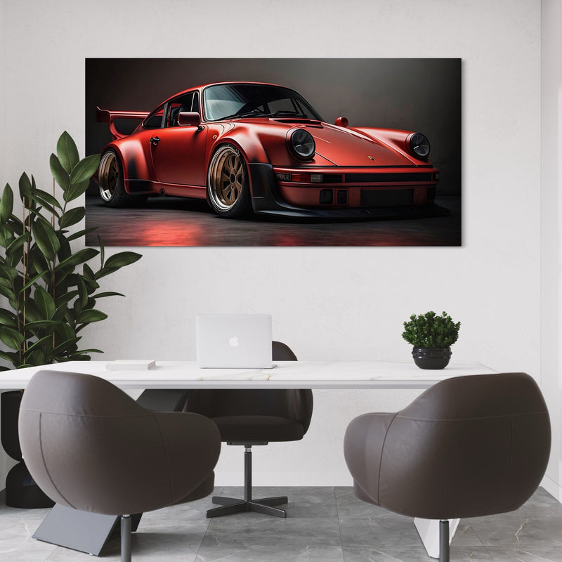 Porsche 911 Scarlet Speedster Canvas Print
