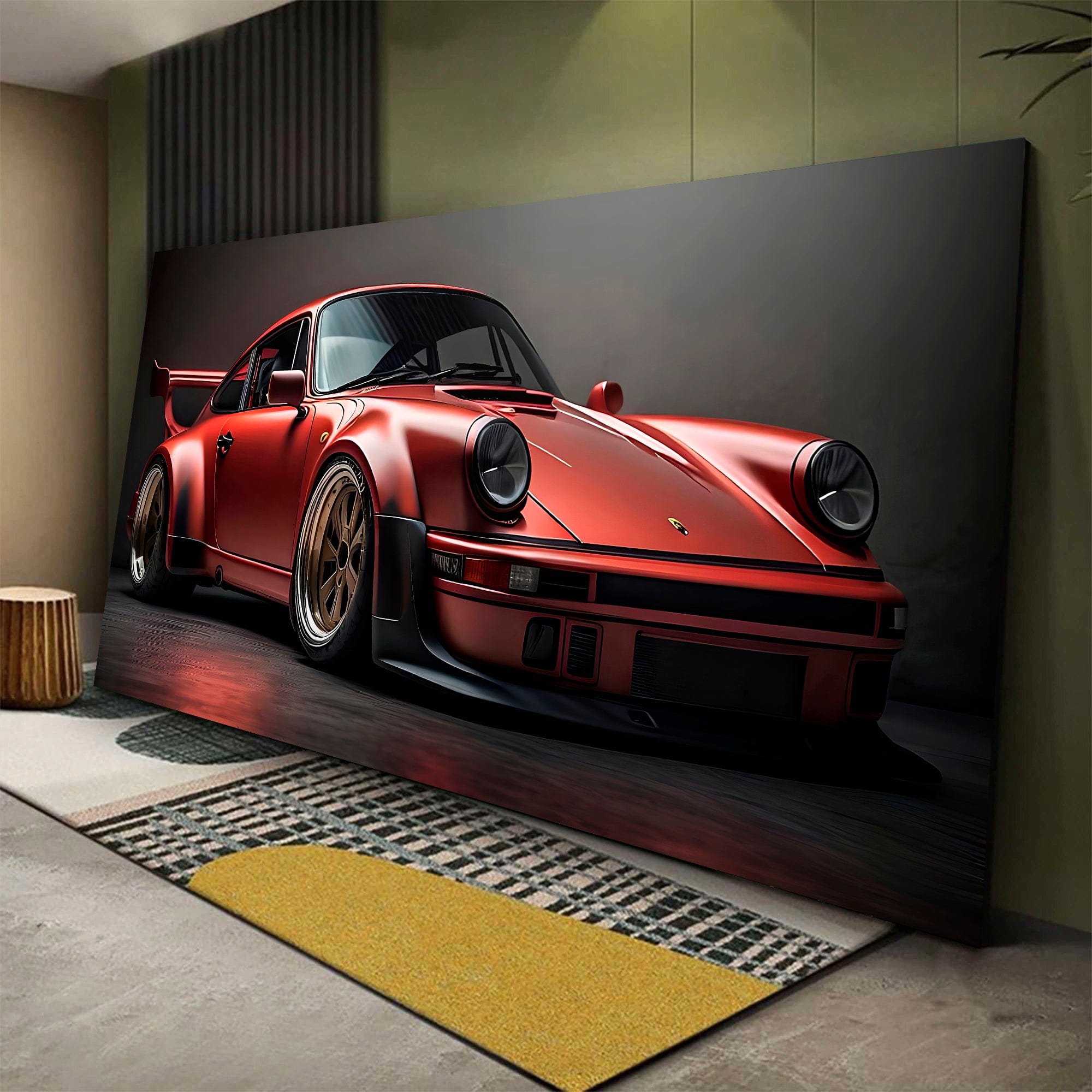 Porsche 911 Scarlet Speedster Canvas Print