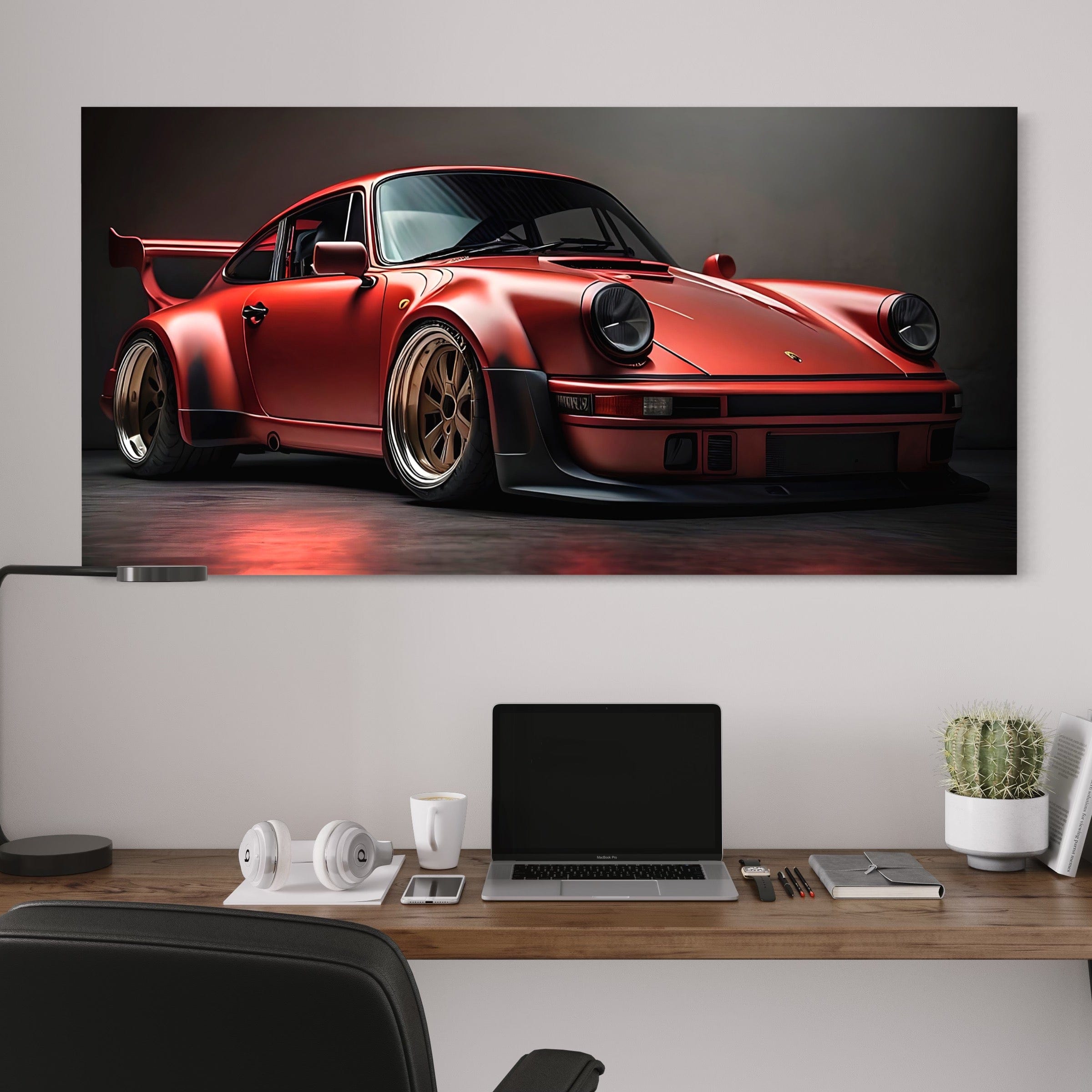 Porsche 911 Scarlet Speedster Canvas Print