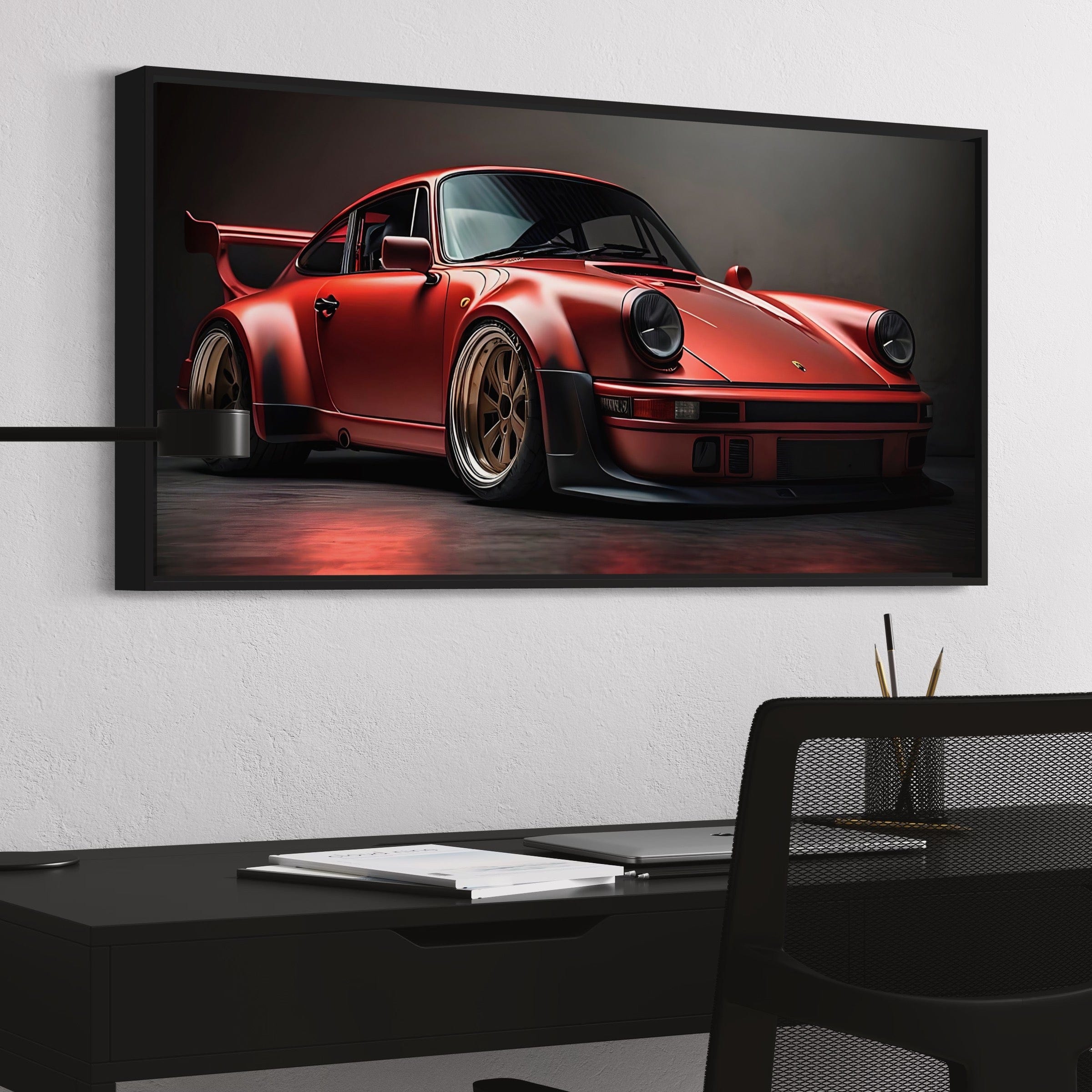 Porsche 911 Scarlet Speedster Canvas Print