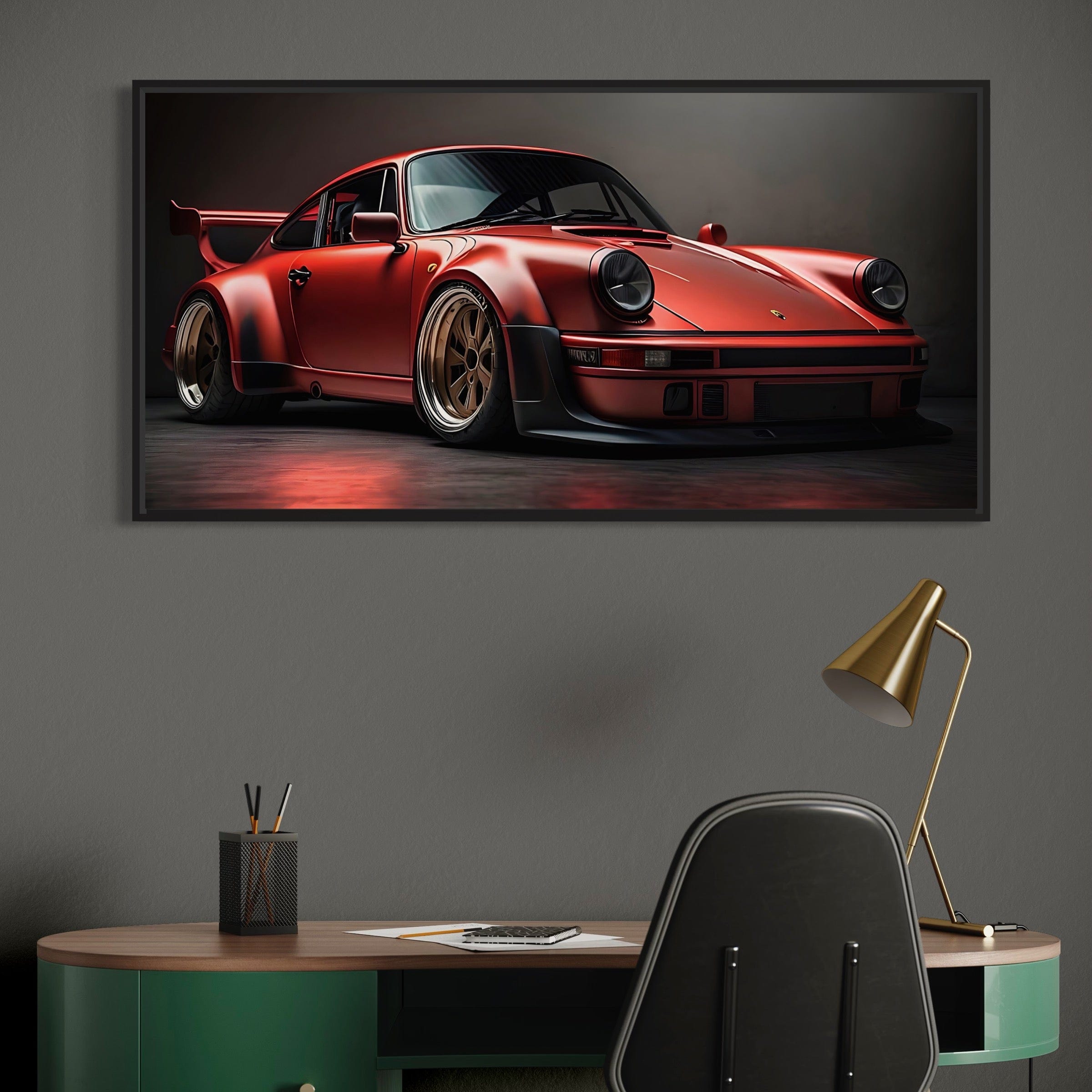 Porsche 911 Scarlet Speedster Canvas Print