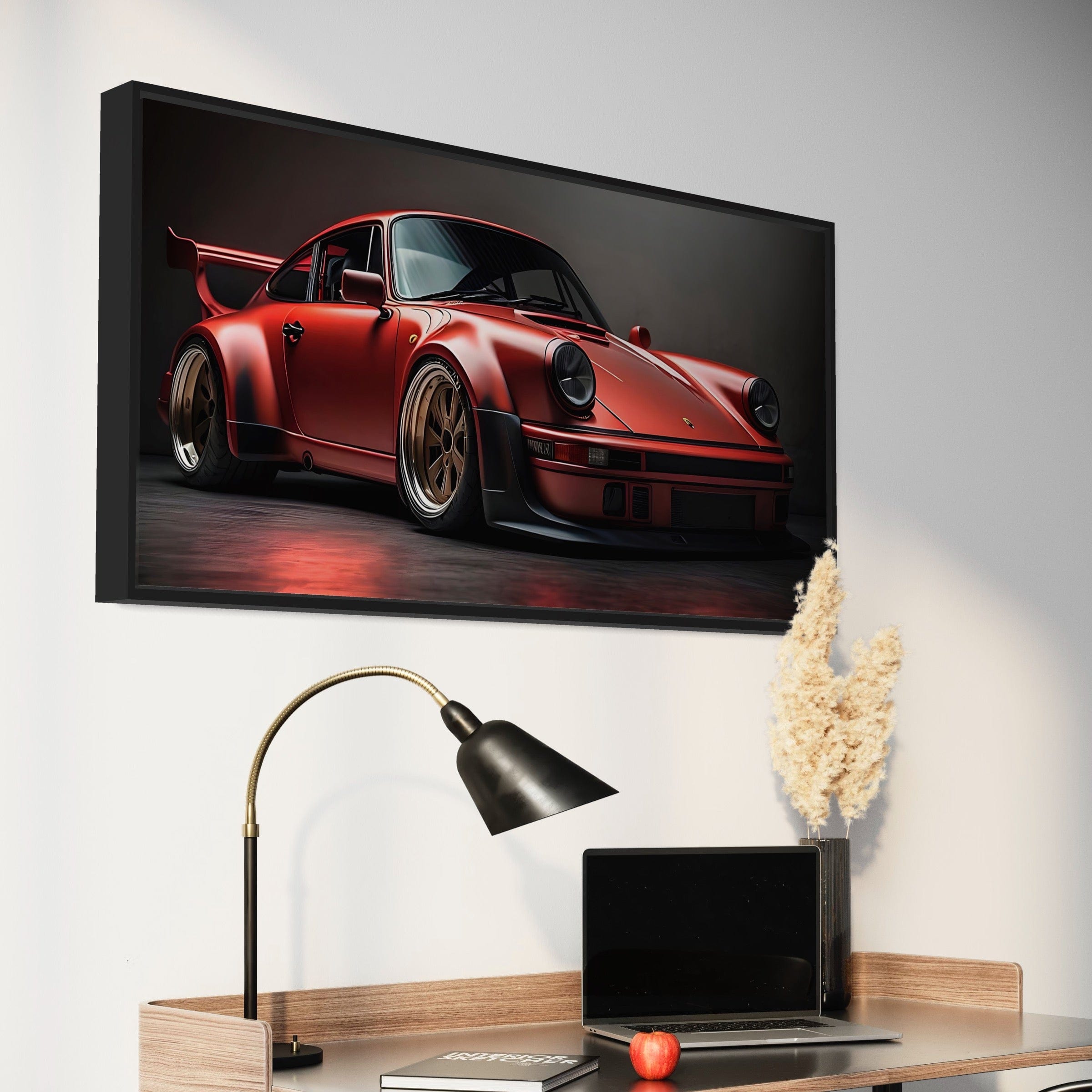 Porsche 911 Scarlet Speedster Canvas Print