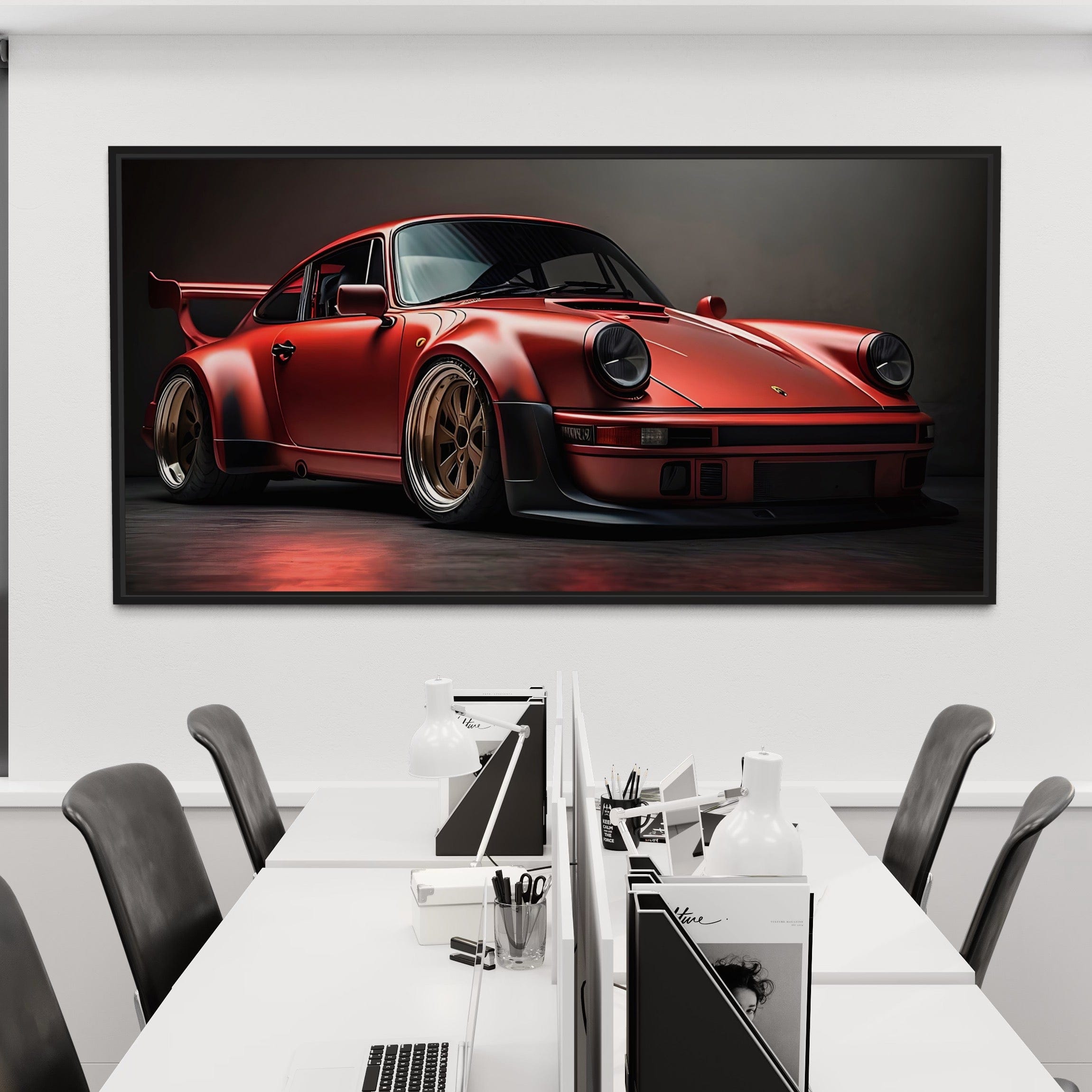 Porsche 911 Scarlet Speedster Canvas Print