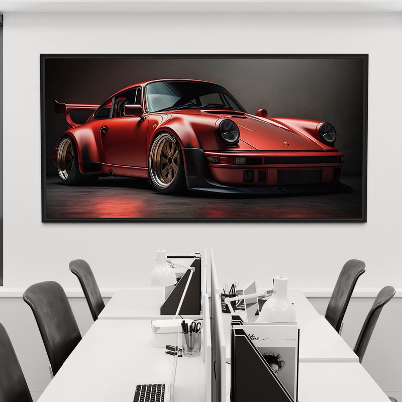 Porsche 911 Scarlet Speedster Canvas Print