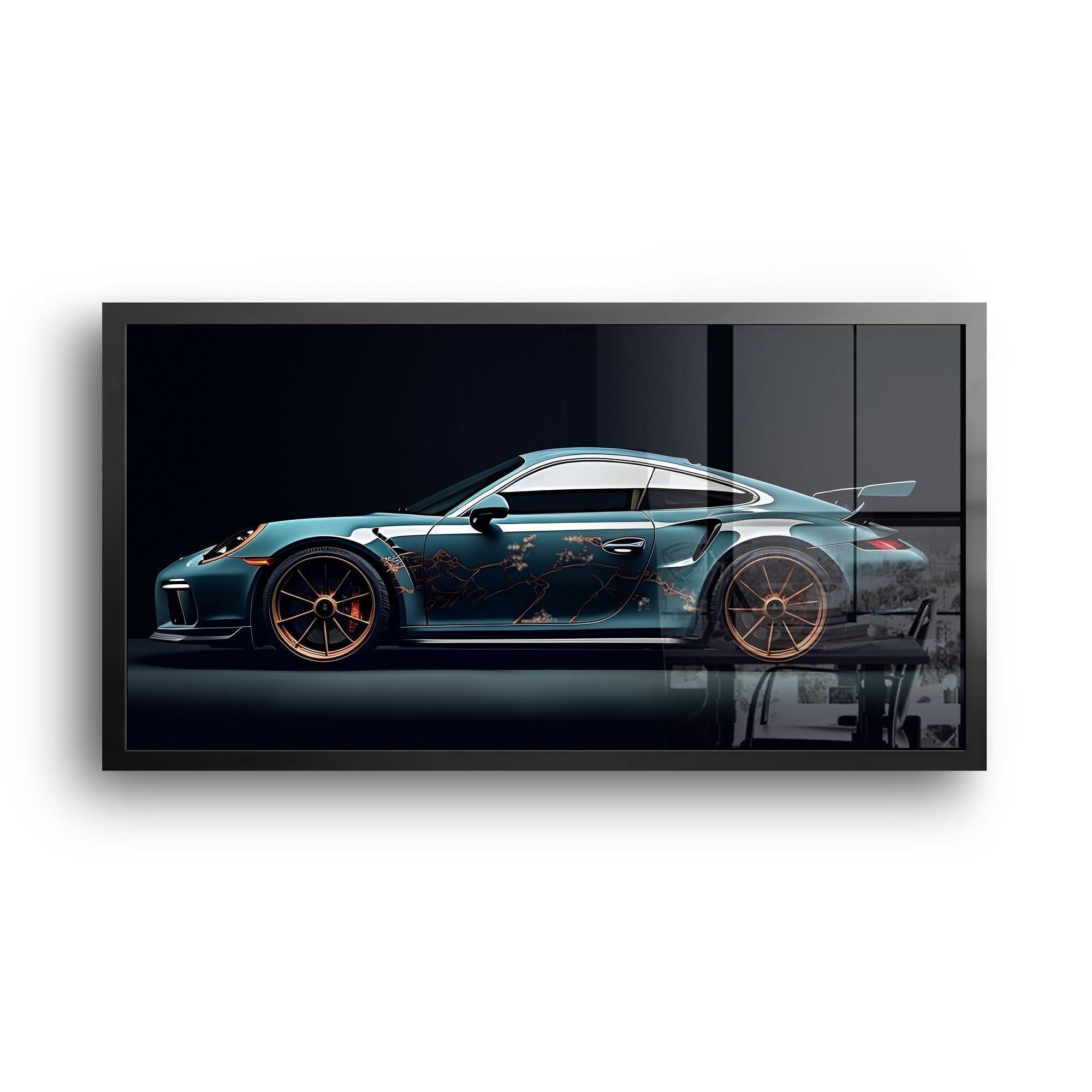 porsche wall art print