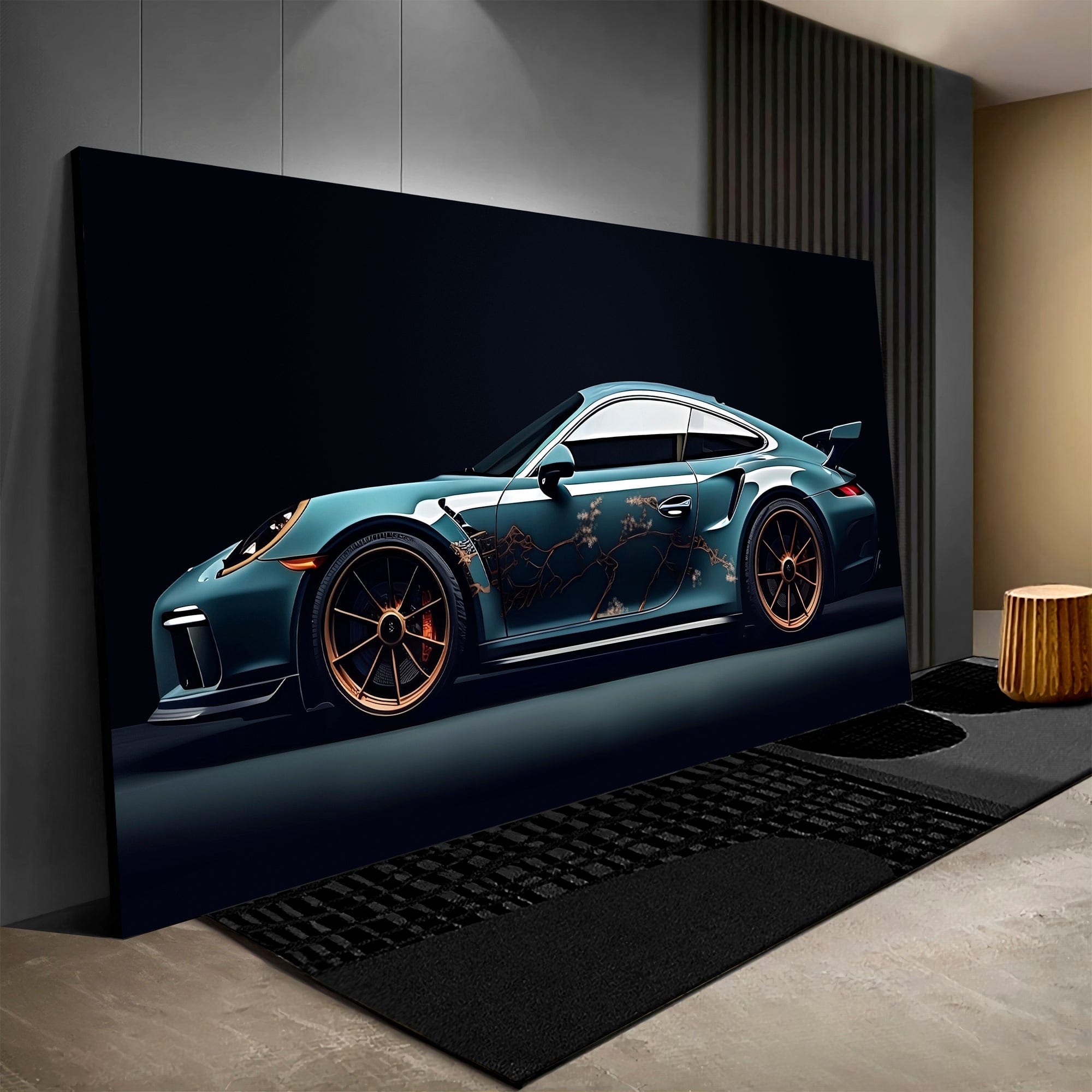 office car wall print