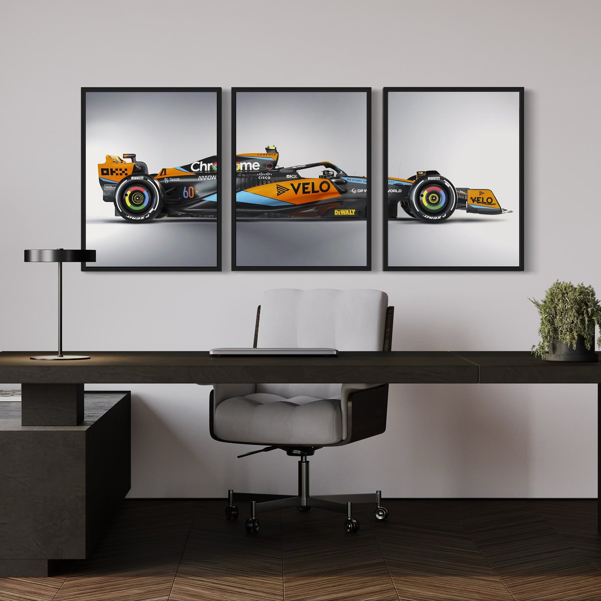 F1 | McLaren Formula 1 - 3 Piece Canvas Print