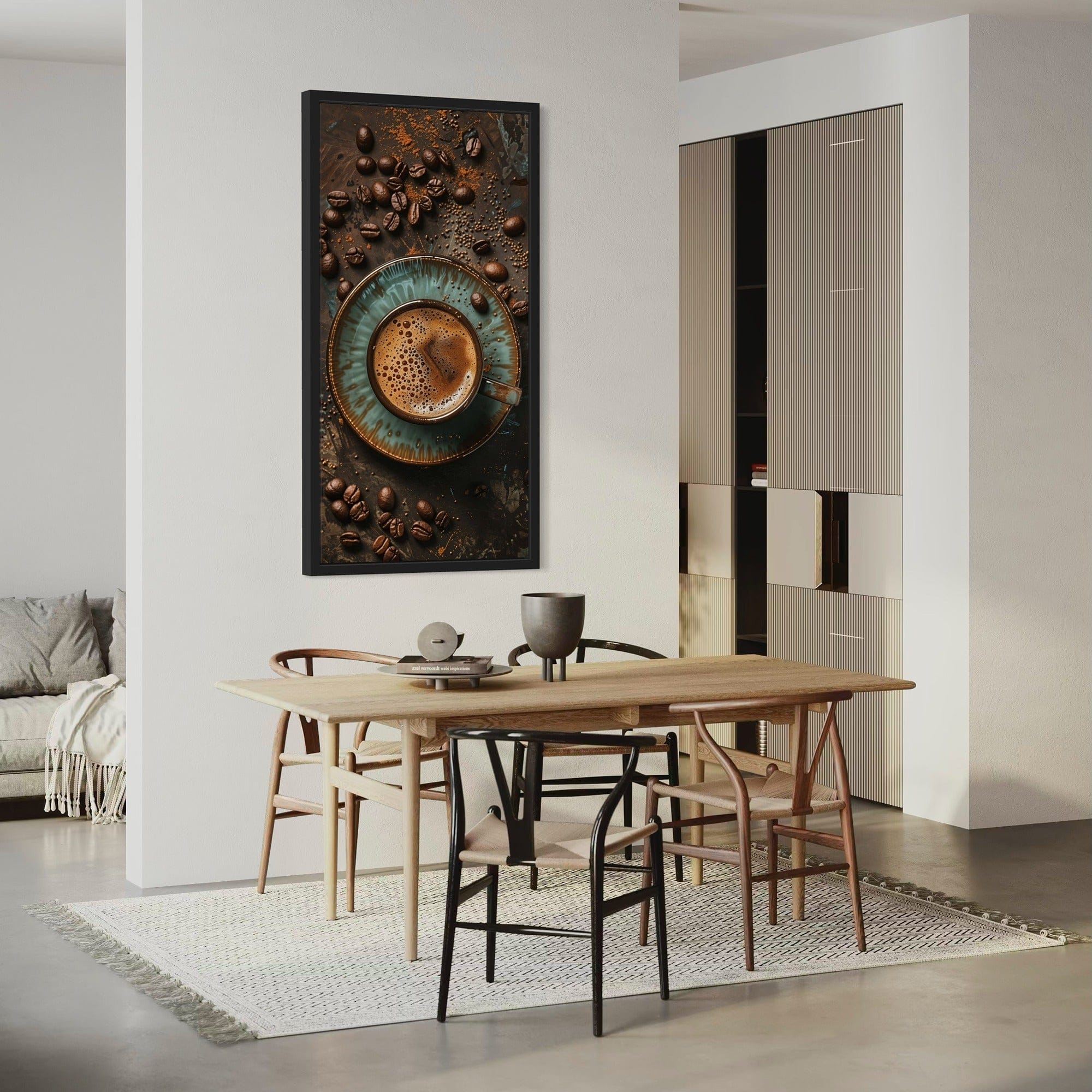 espresso cup and saucer art print