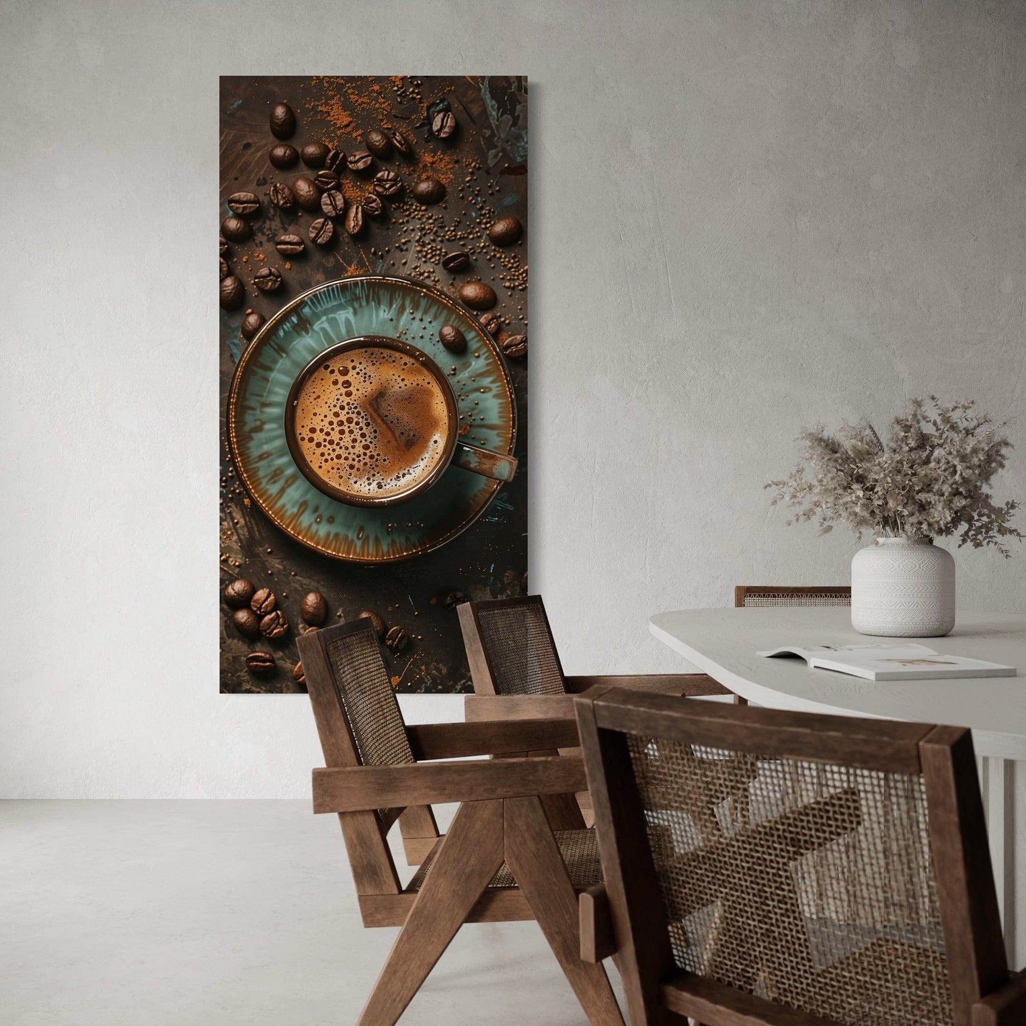 barista gift coffee wall canvas