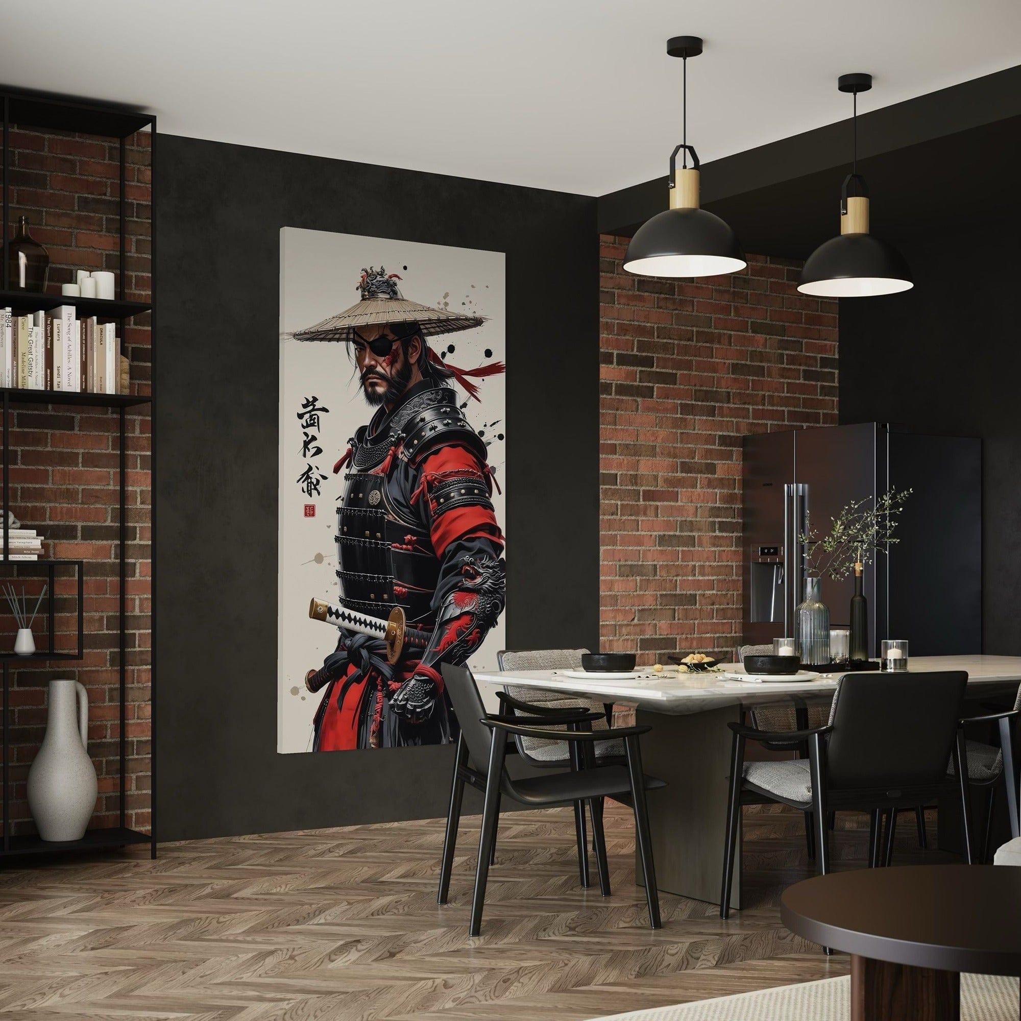Shadow Blade – Japanese Ronin Samurai Canvas Wall Art