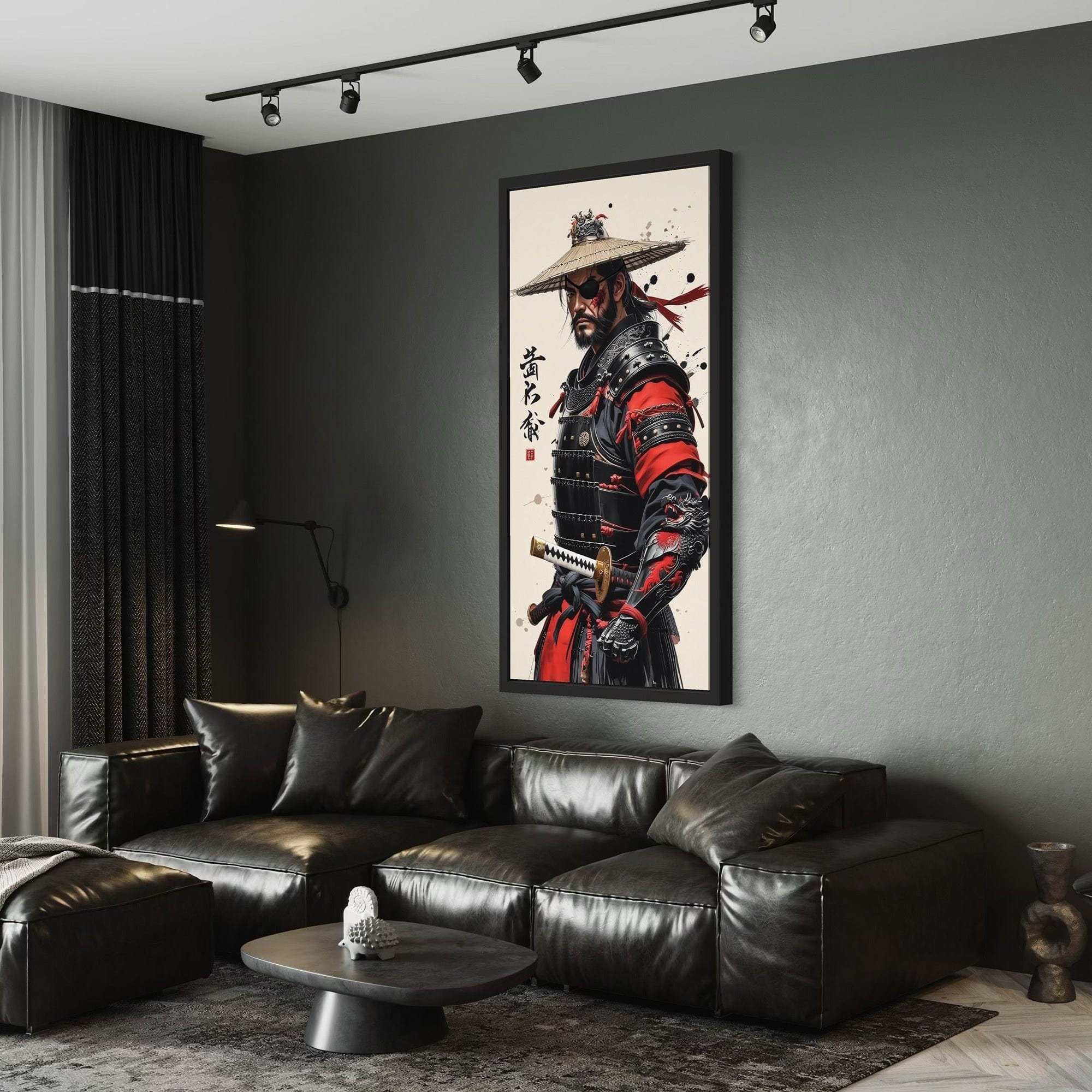 Shadow Blade – Japanese Ronin Samurai Canvas Wall Art