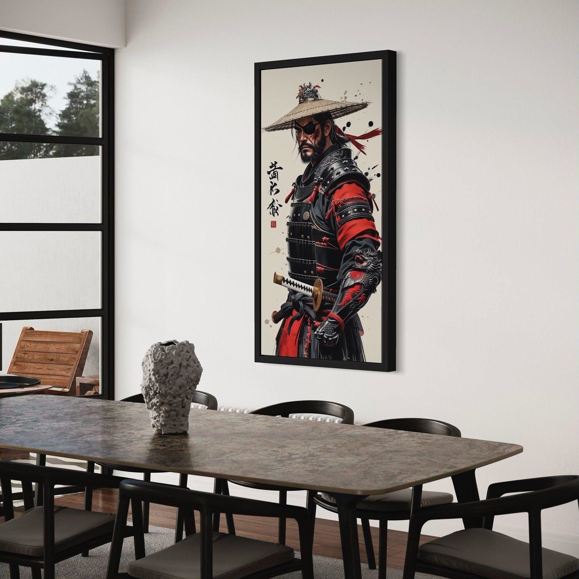 Shadow Blade – Japanese Ronin Samurai Canvas Wall Art