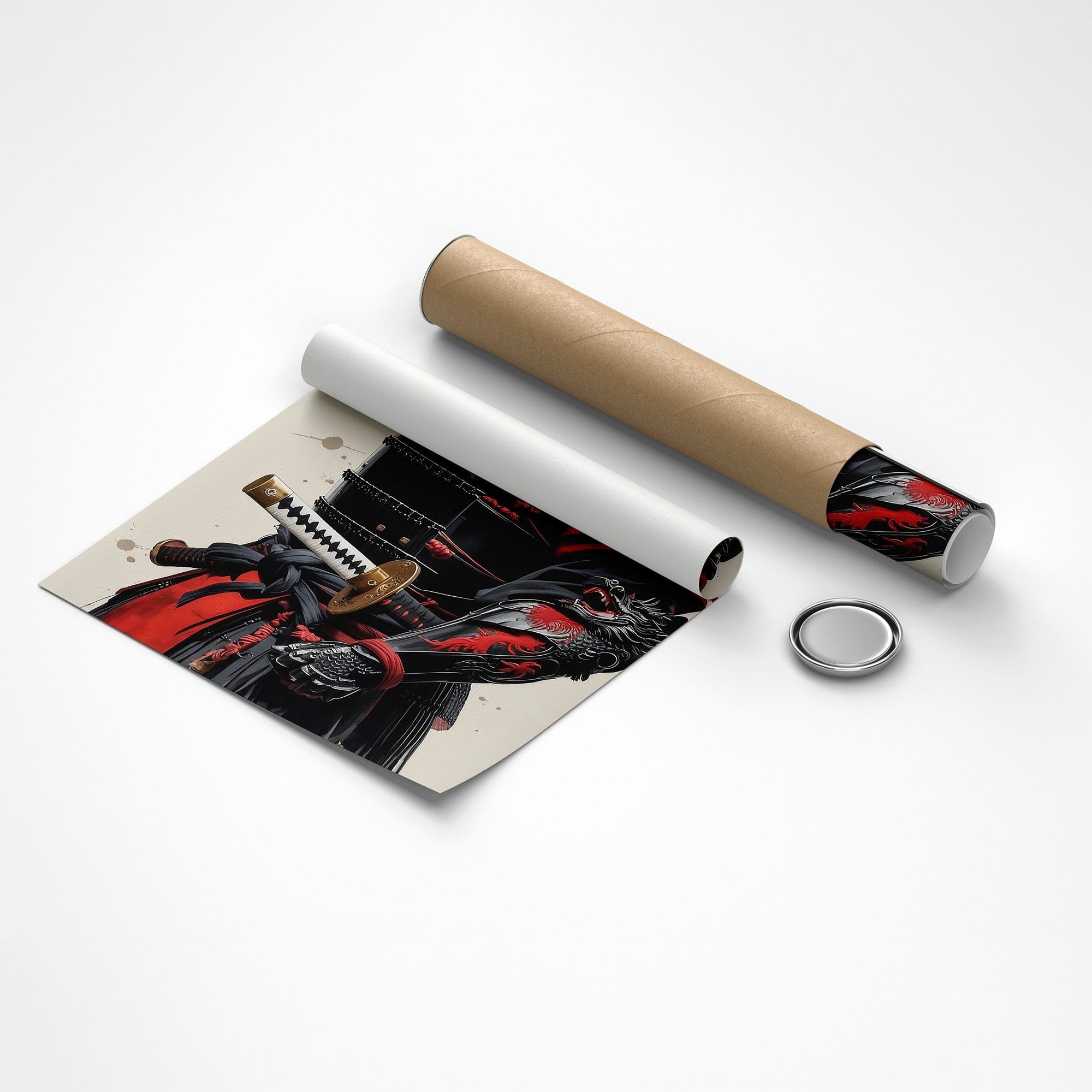 Shadow Blade – Japanese Ronin Samurai Canvas Wall Art