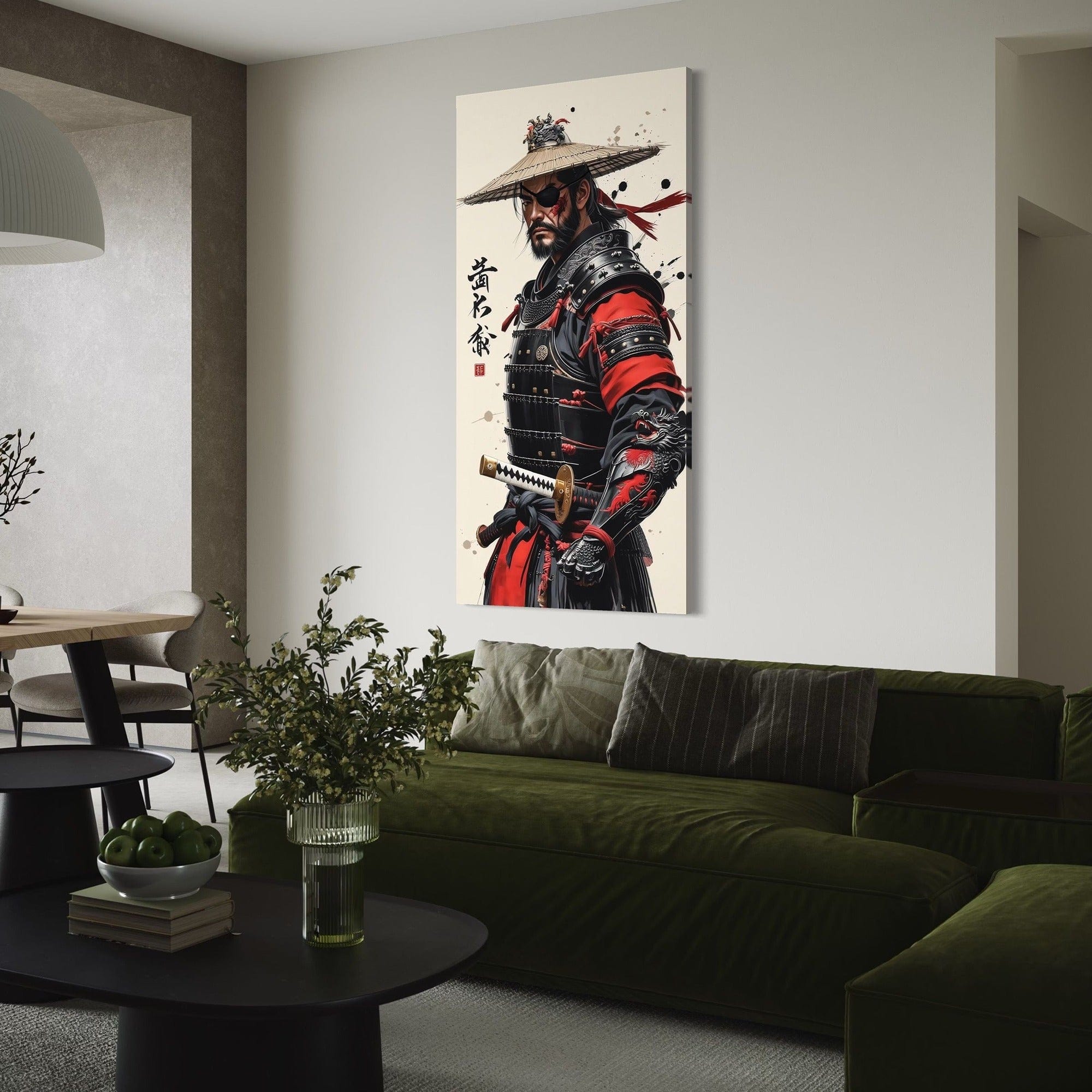 Shadow Blade – Japanese Ronin Samurai Canvas Wall Art