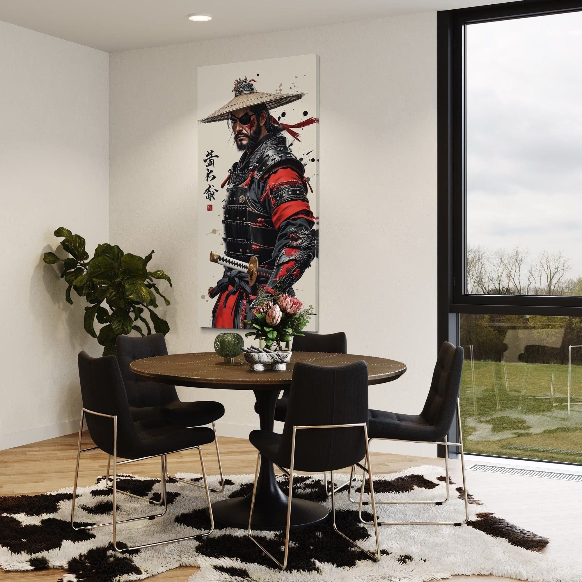 Shadow Blade – Japanese Ronin Samurai Canvas Wall Art