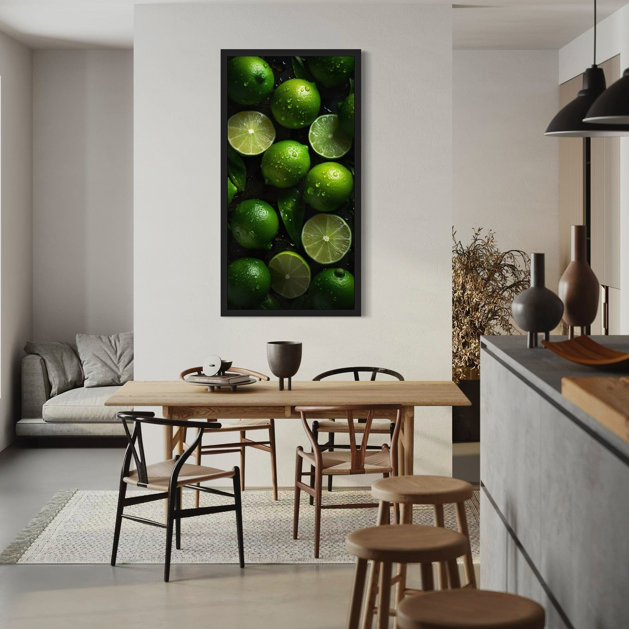 foodie gift lime canvas