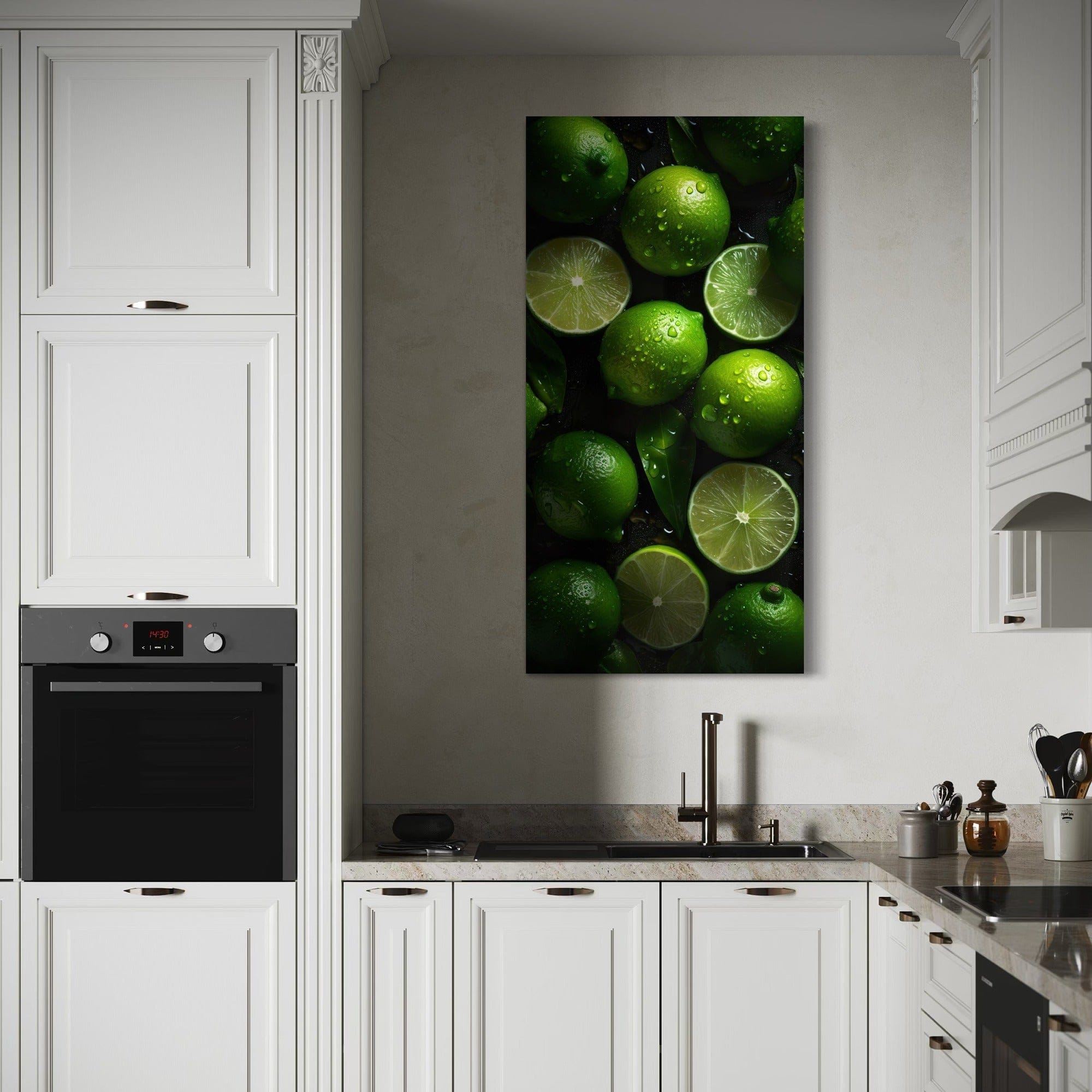 contemporary fruit canvas art