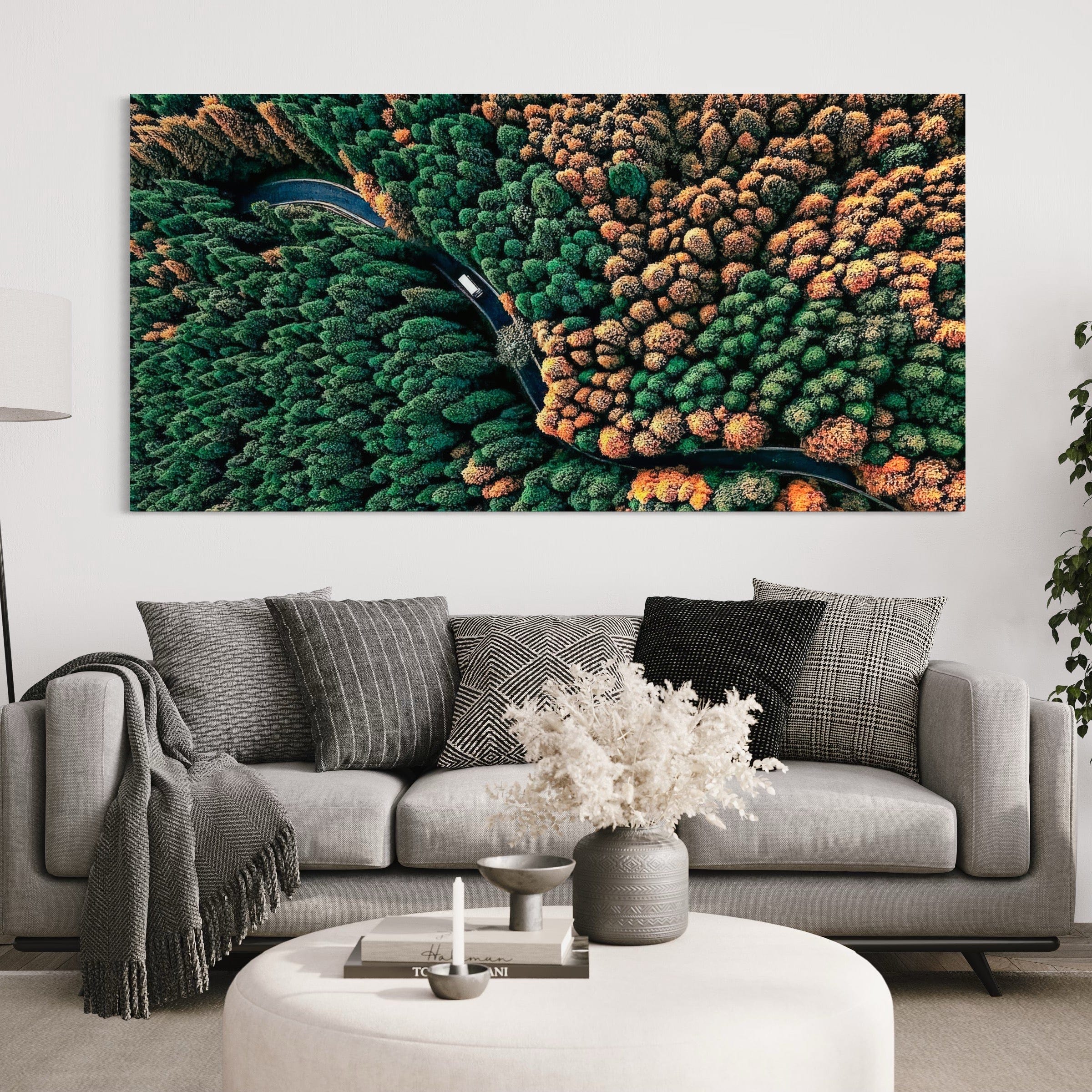 The Heart of the Woods Canvas