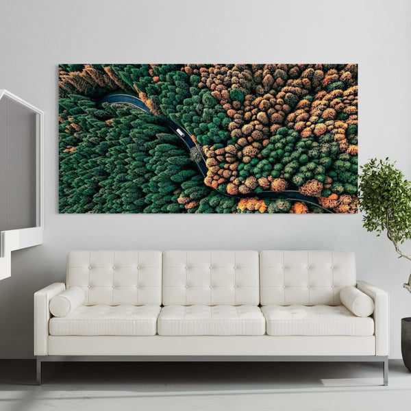 The Heart of the Woods Canvas
