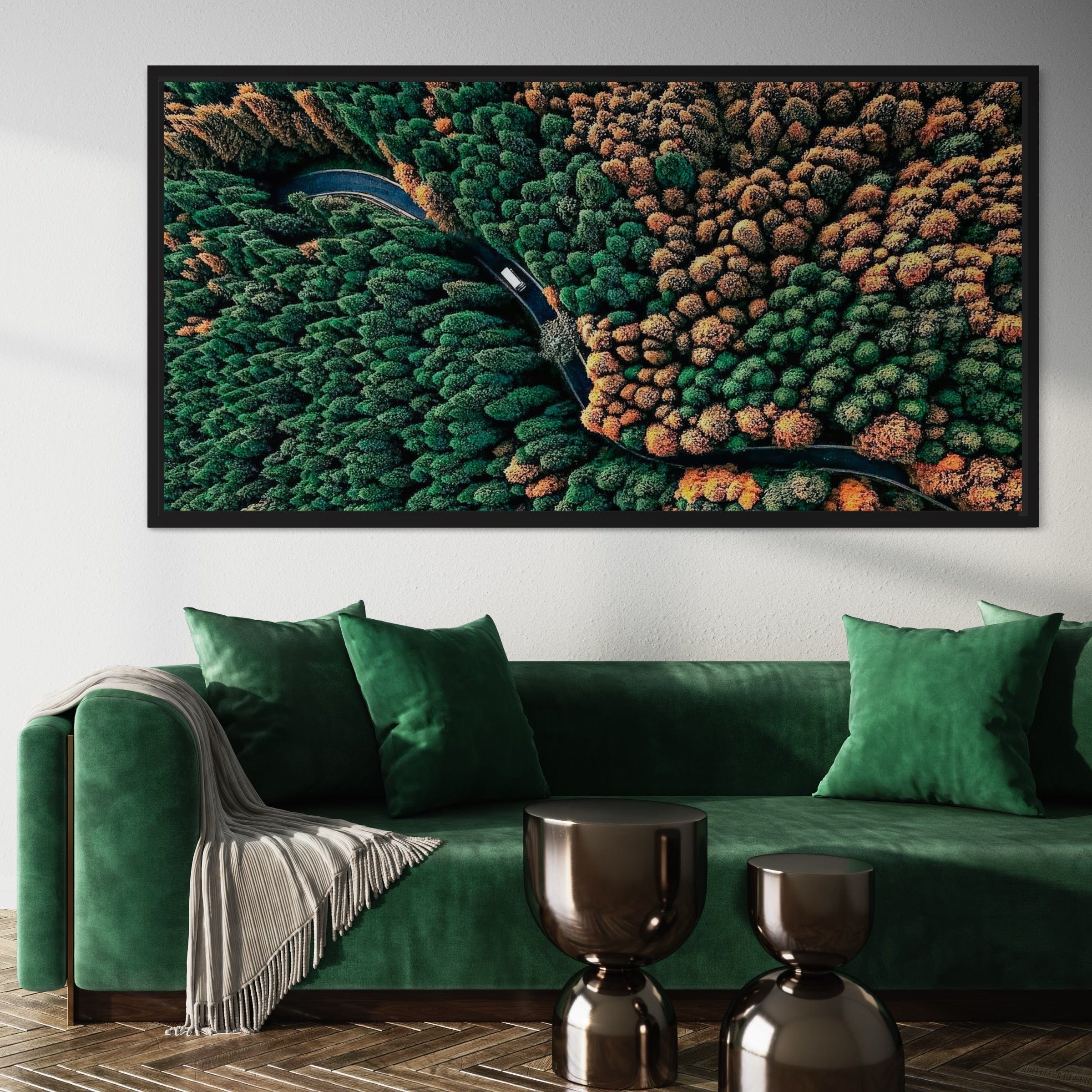 The Heart of the Woods Canvas