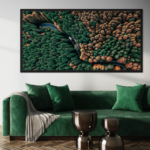 The Heart of the Woods Canvas