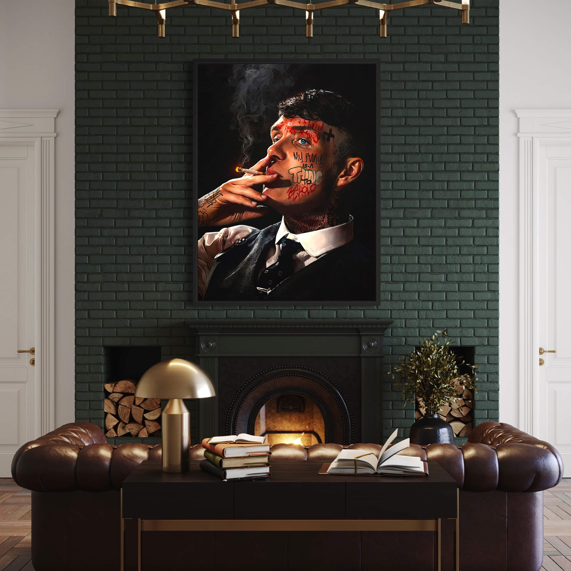 Thomas Michael Shelby Canvas Print