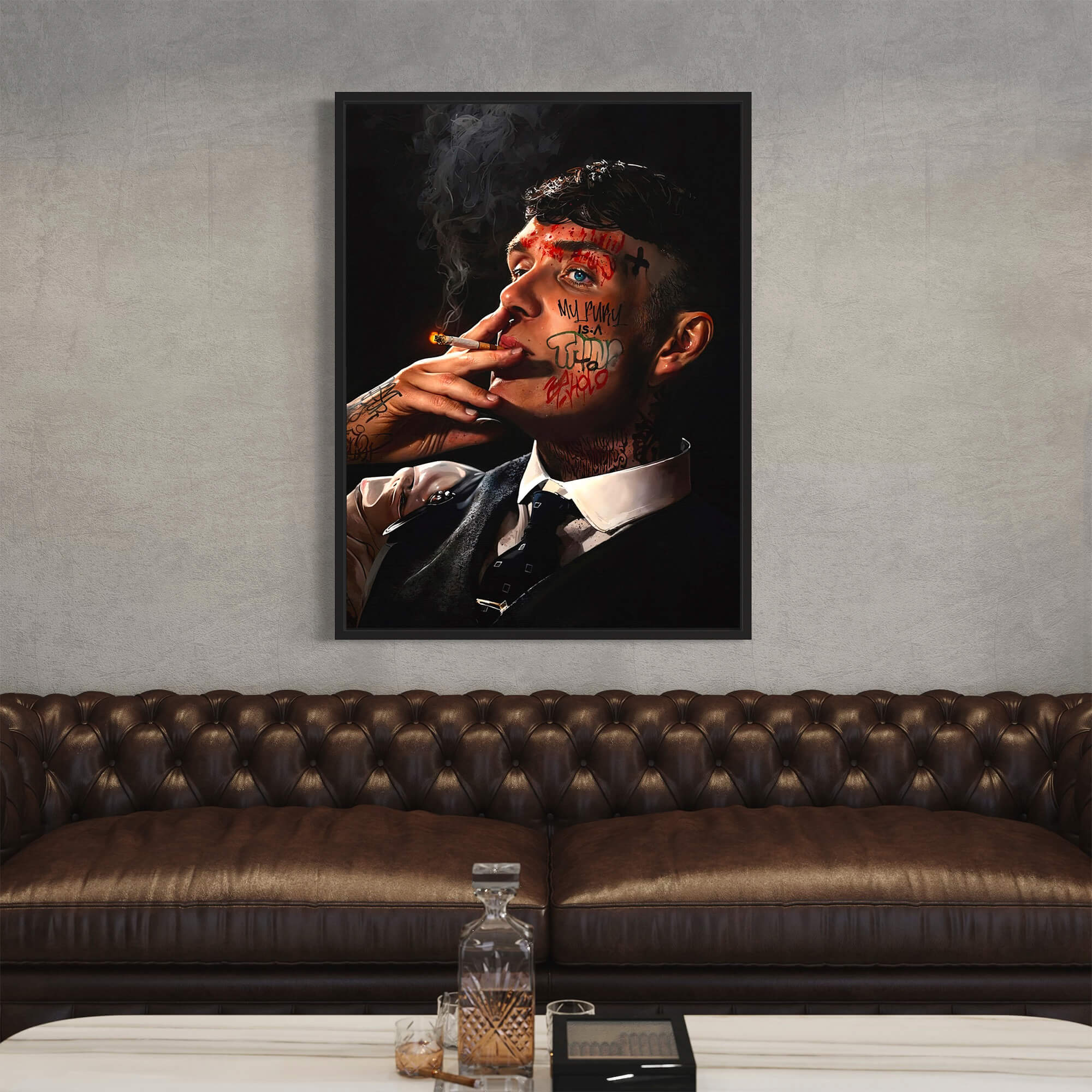 Thomas Michael Shelby Canvas Print