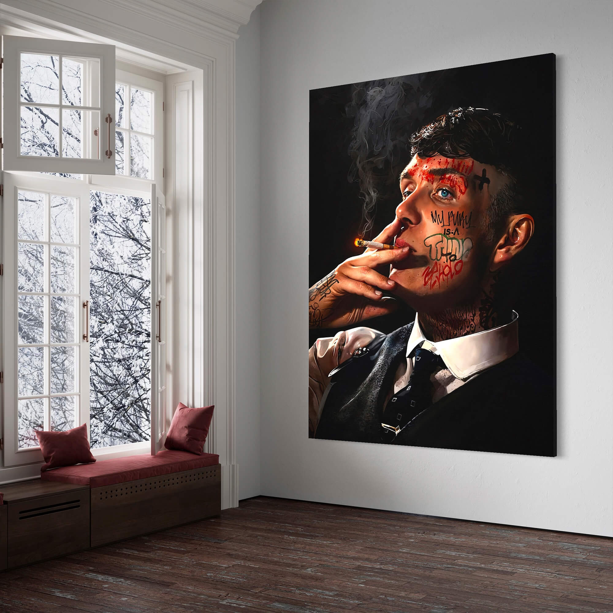 Thomas Michael Shelby Canvas Print