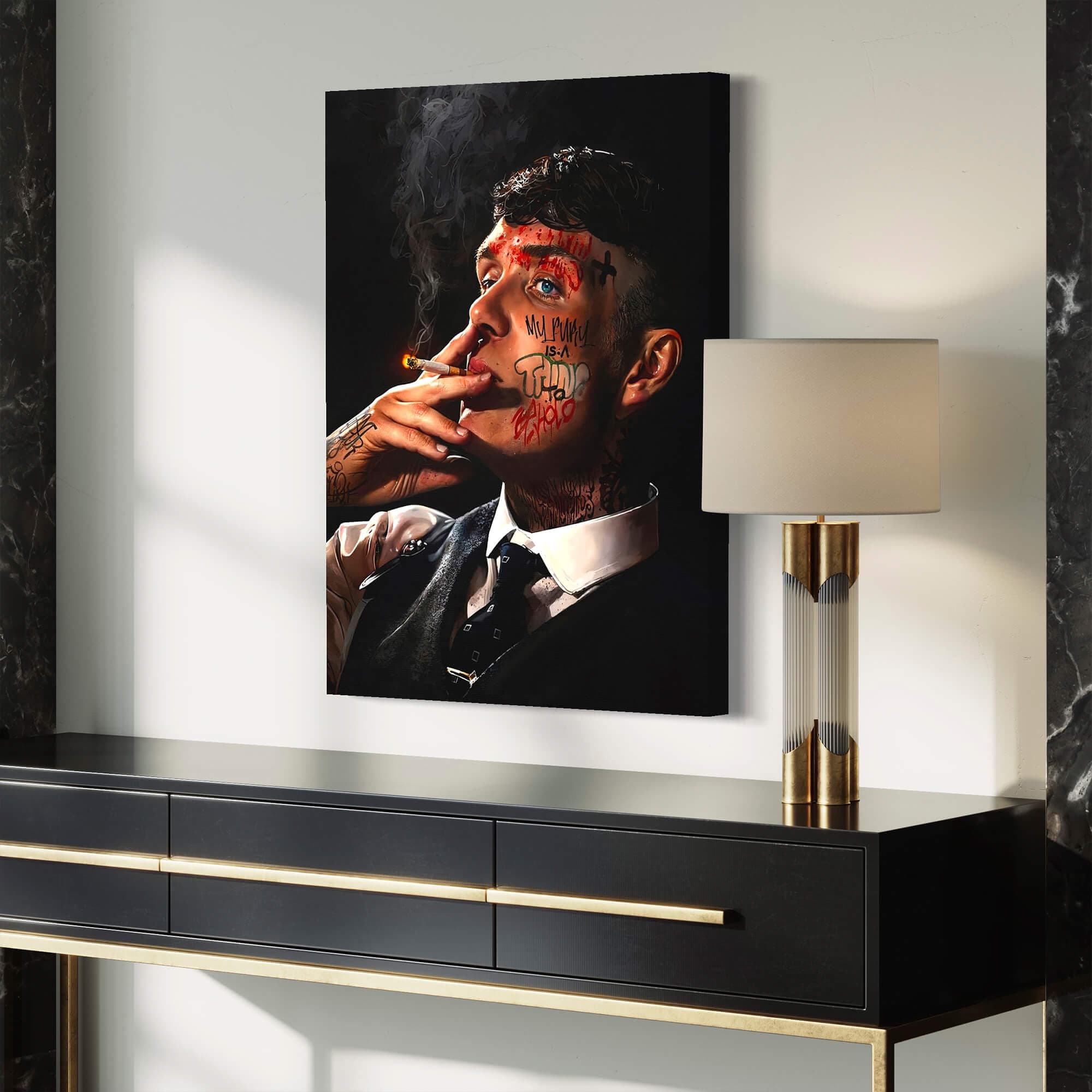 Thomas Michael Shelby Canvas Print