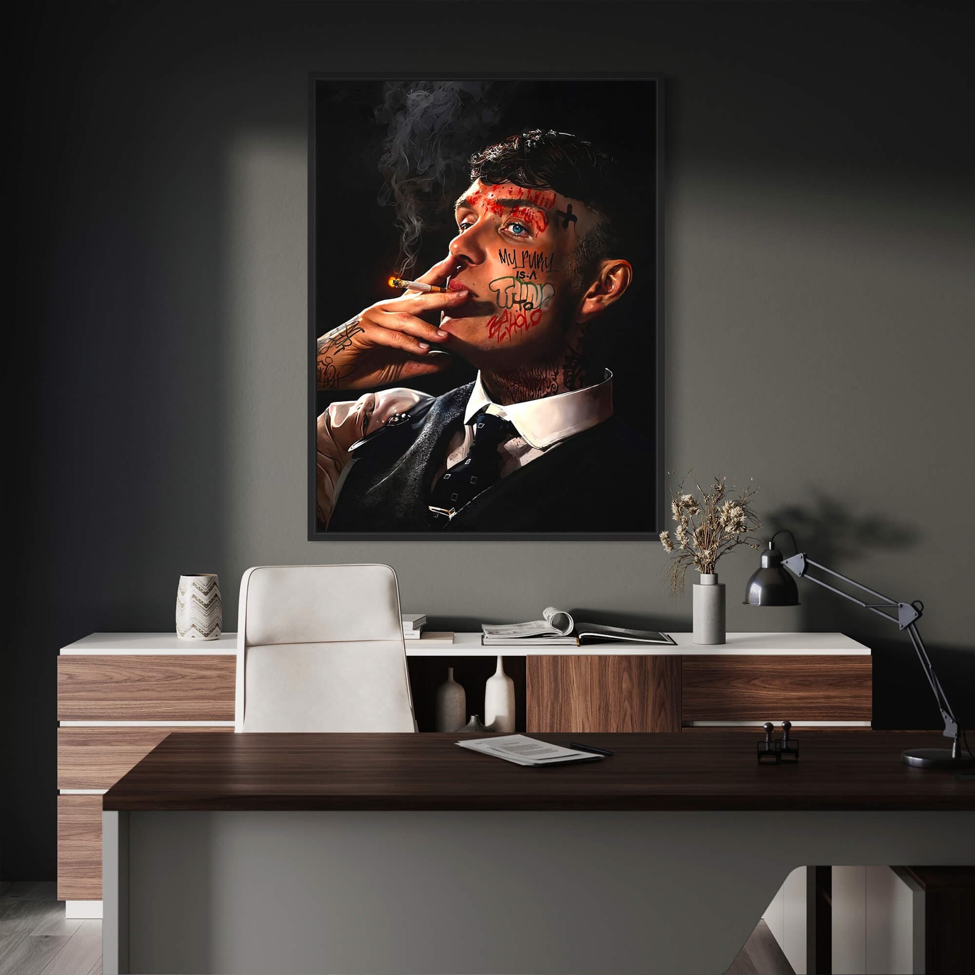 Thomas Michael Shelby Canvas Print