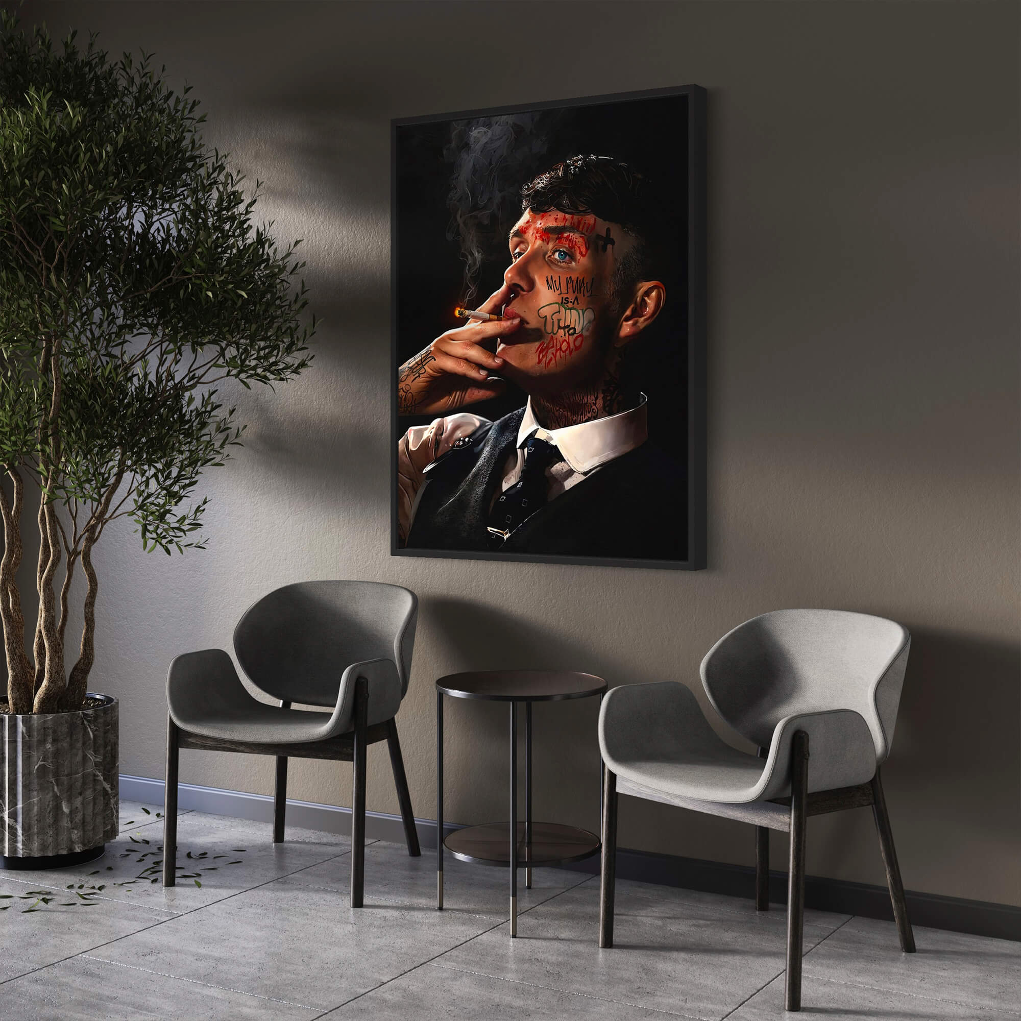 Thomas Michael Shelby Canvas Print