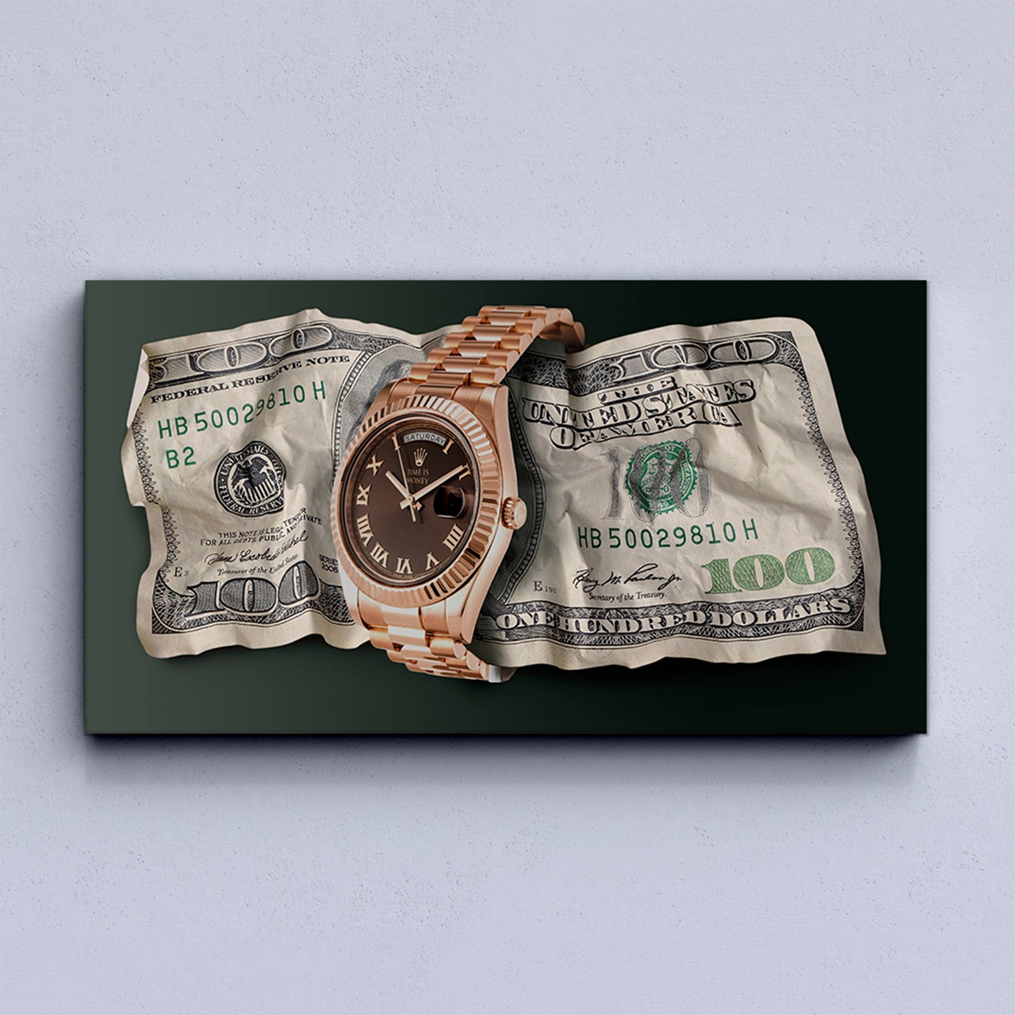 Time and Money Canvas