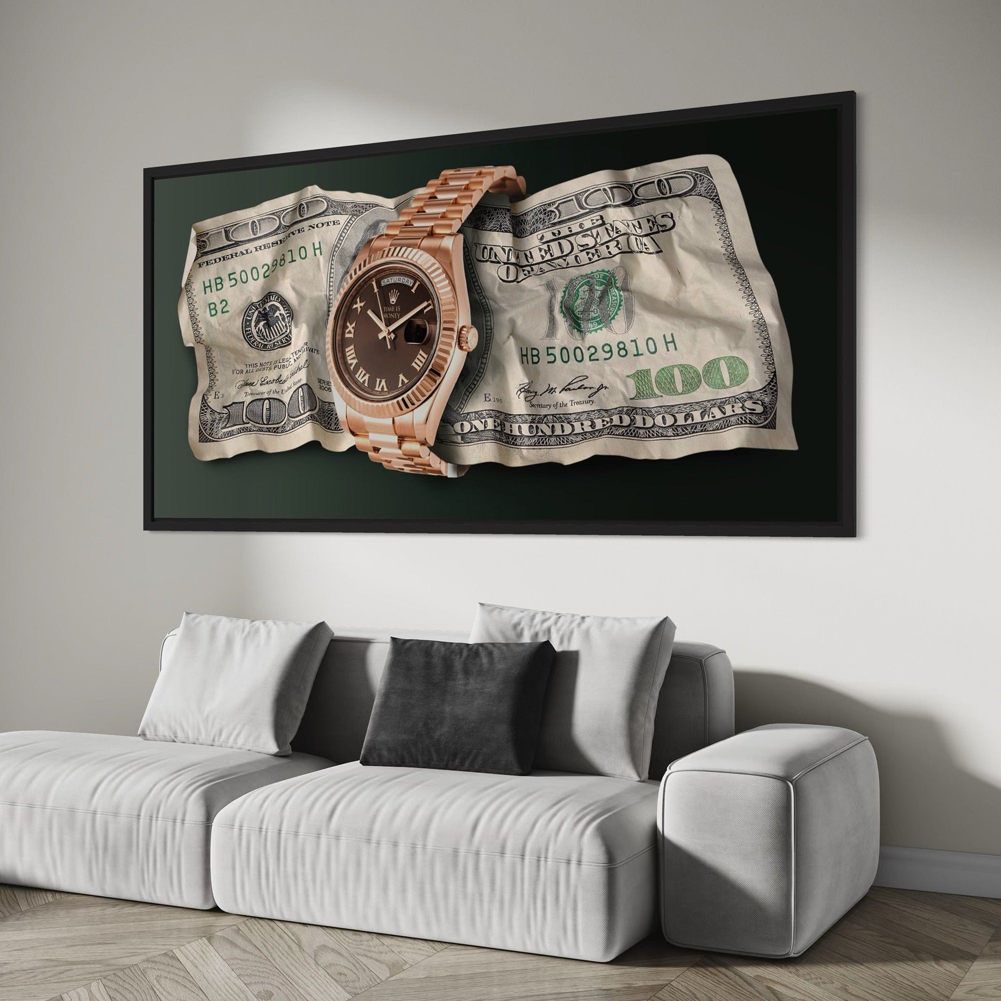 Time and Money Canvas