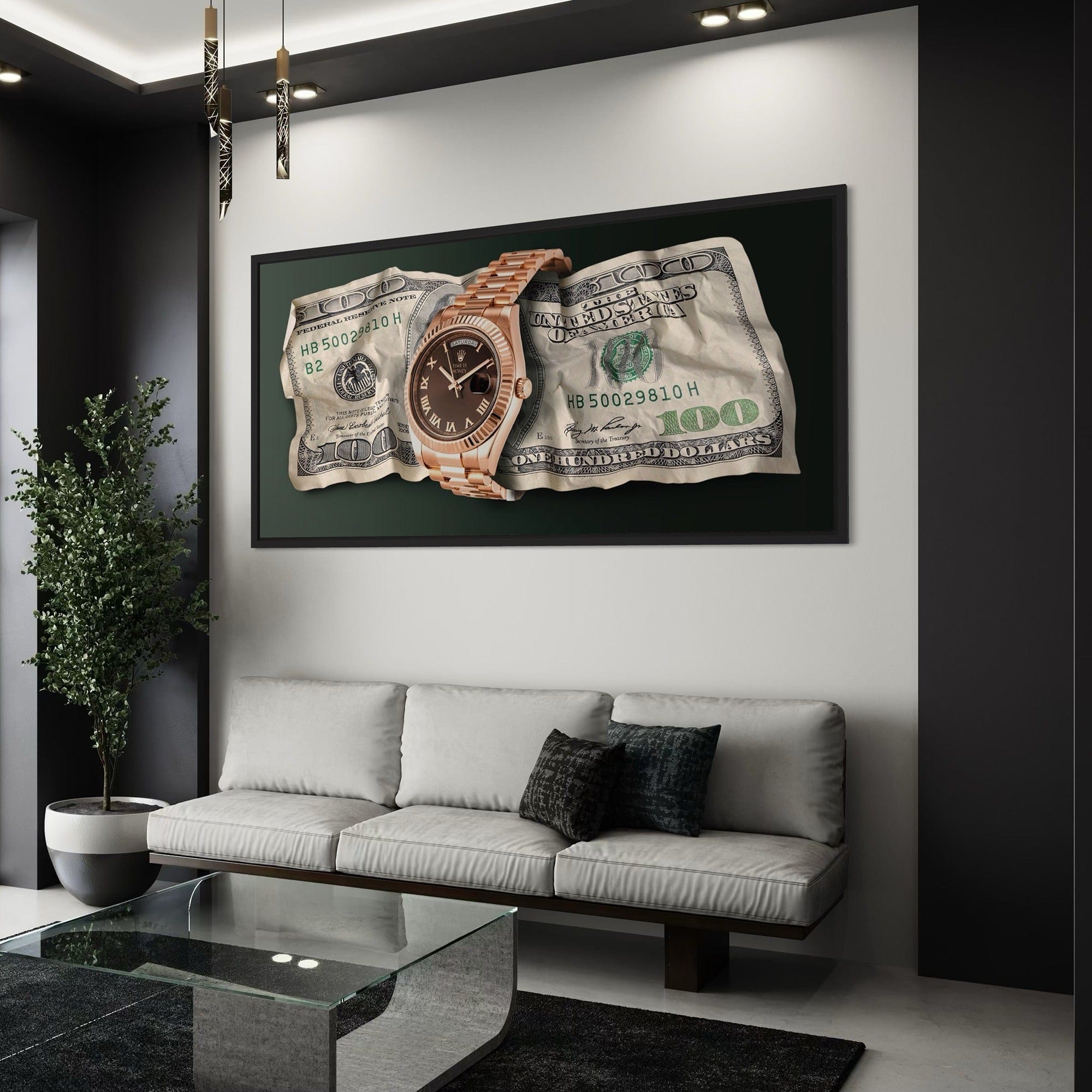 Time and Money Canvas