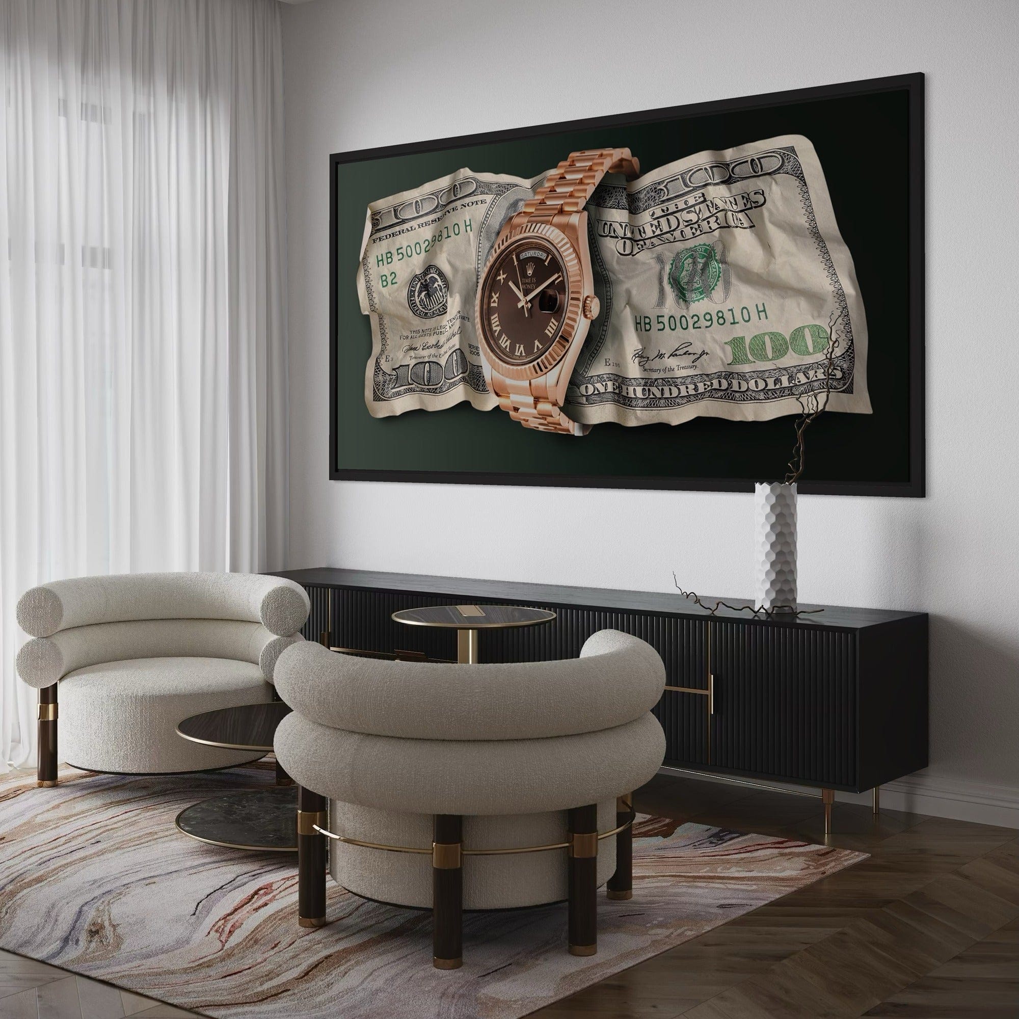 Time and Money Canvas