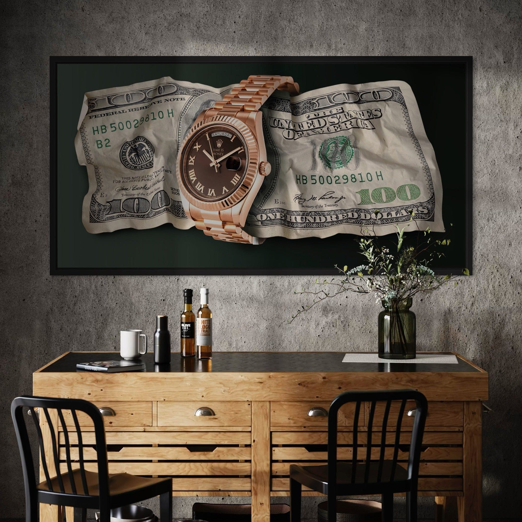 Time and Money Canvas