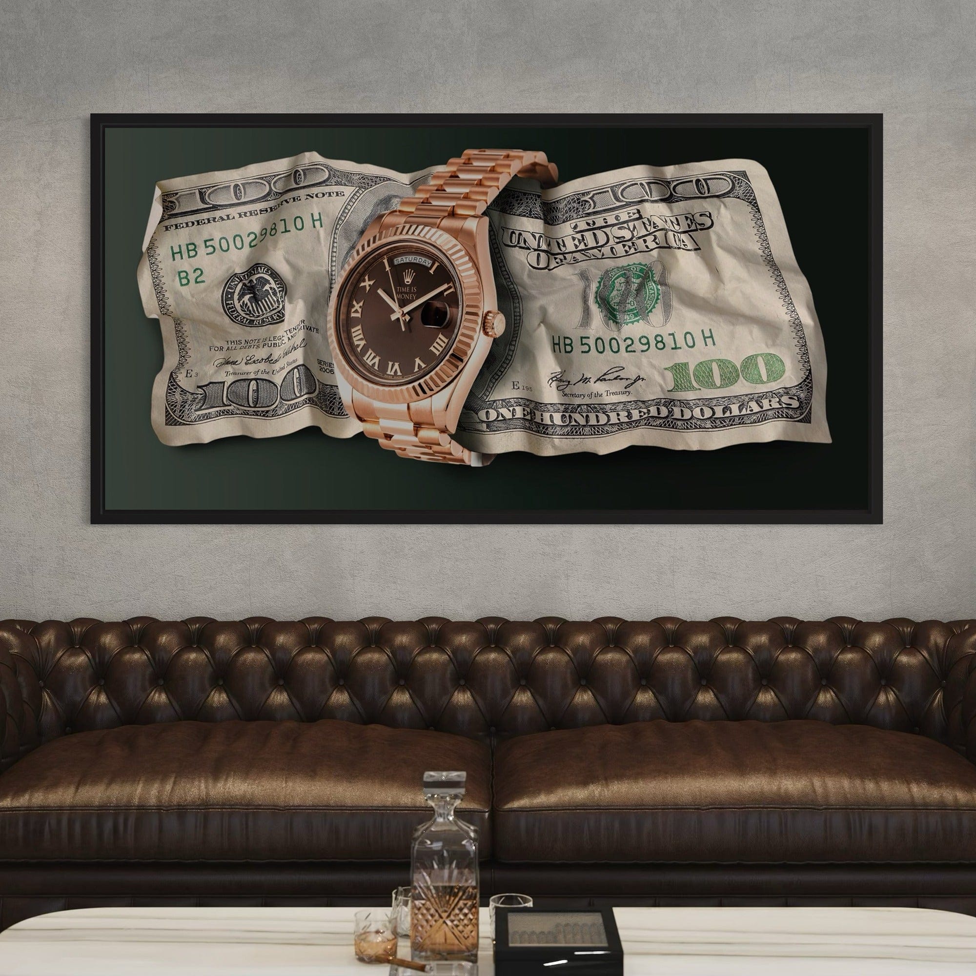 Time and Money Canvas