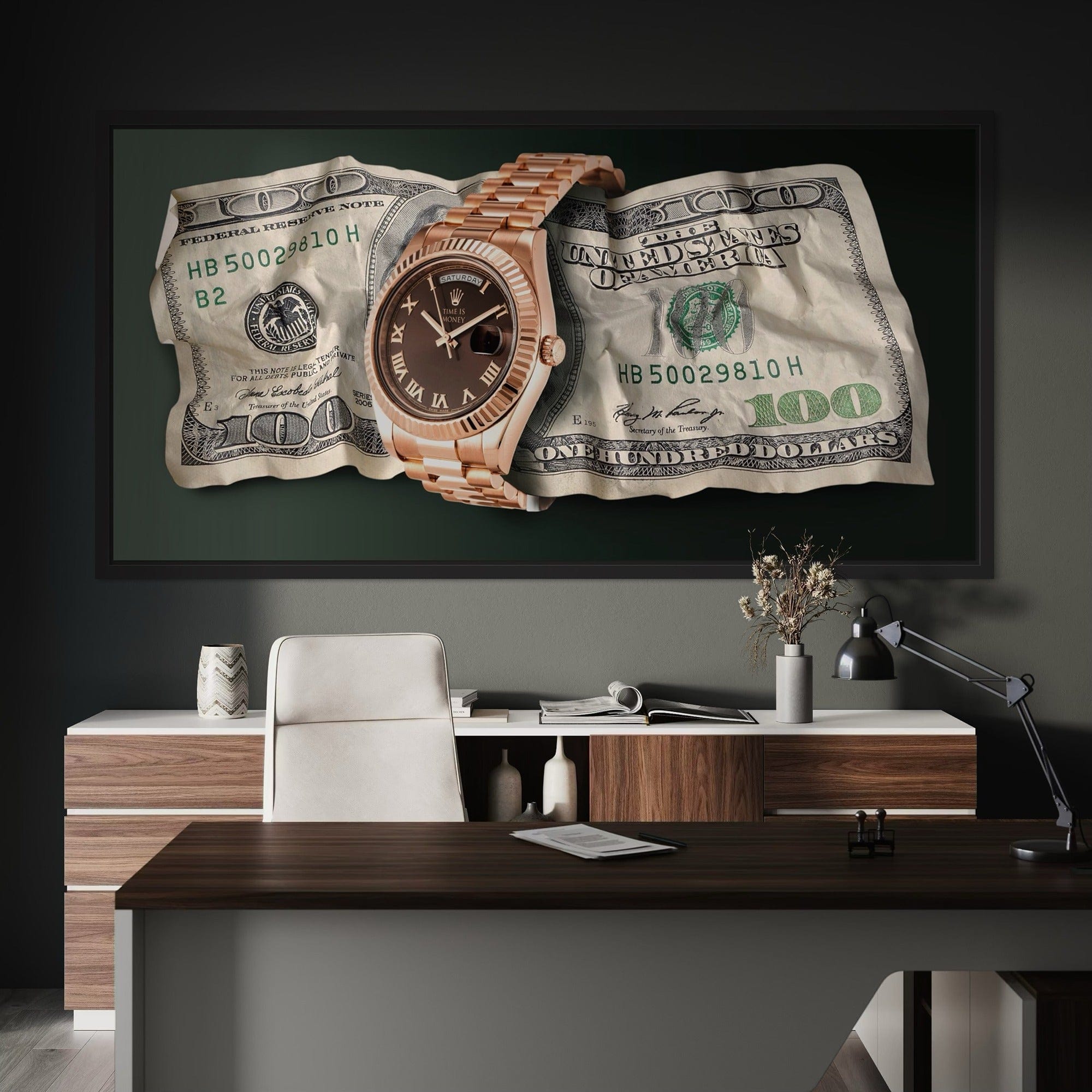 Time and Money Canvas