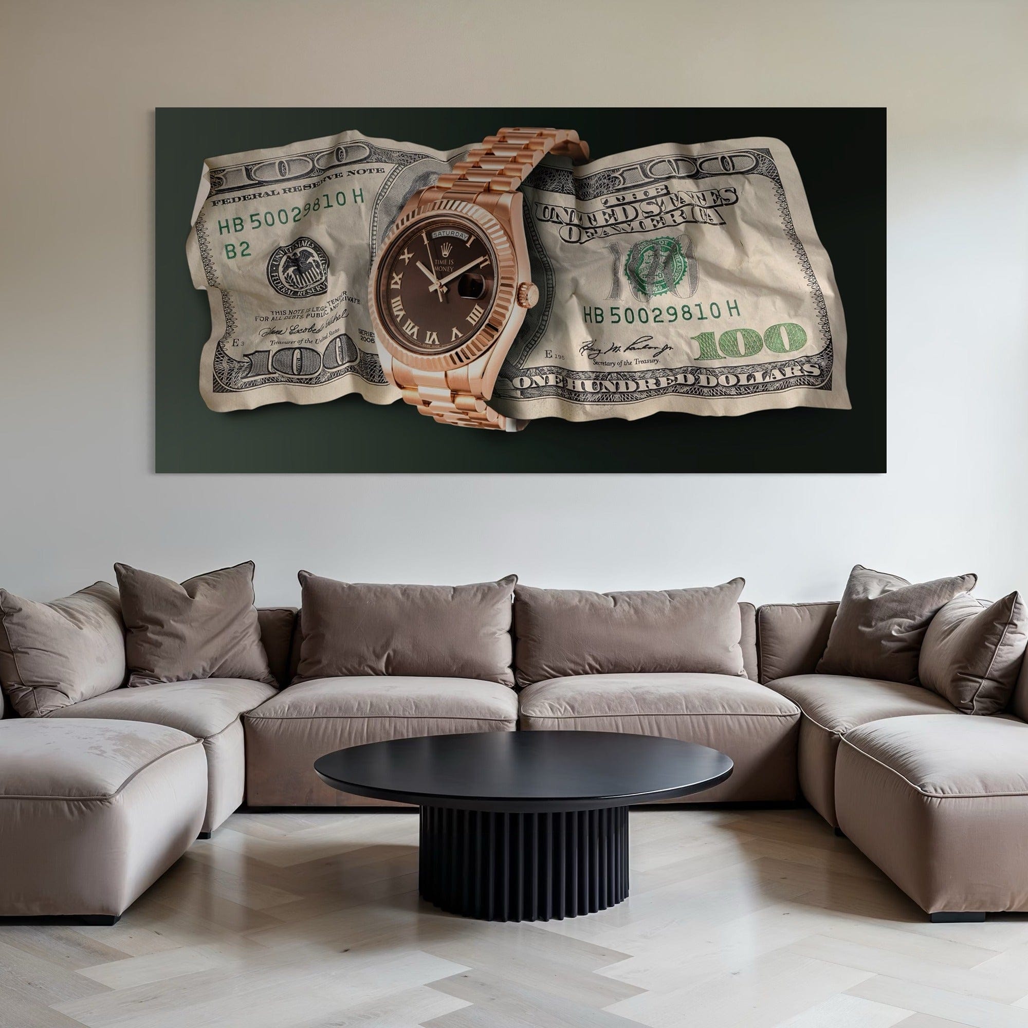 Time and Money Canvas