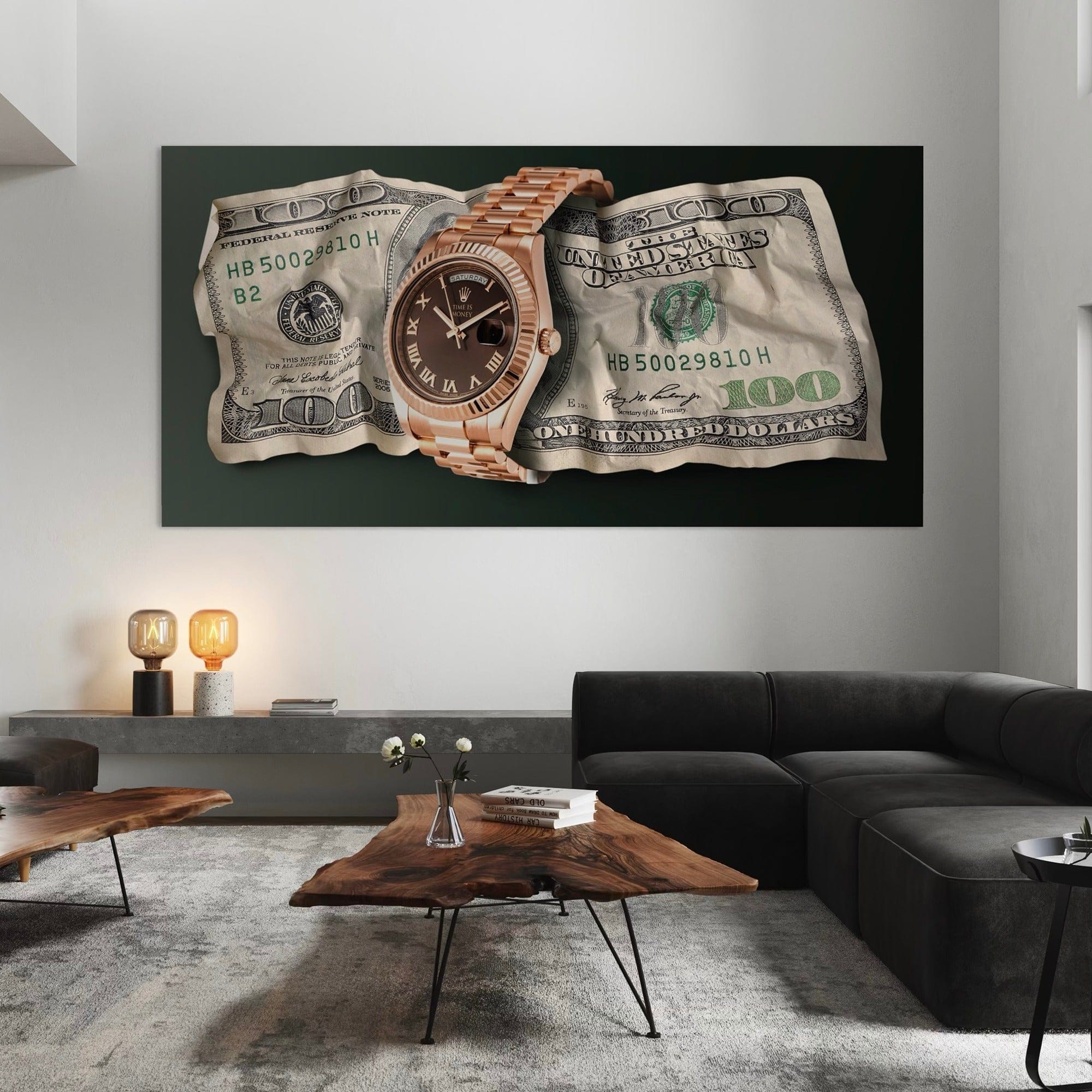 Time and Money Canvas