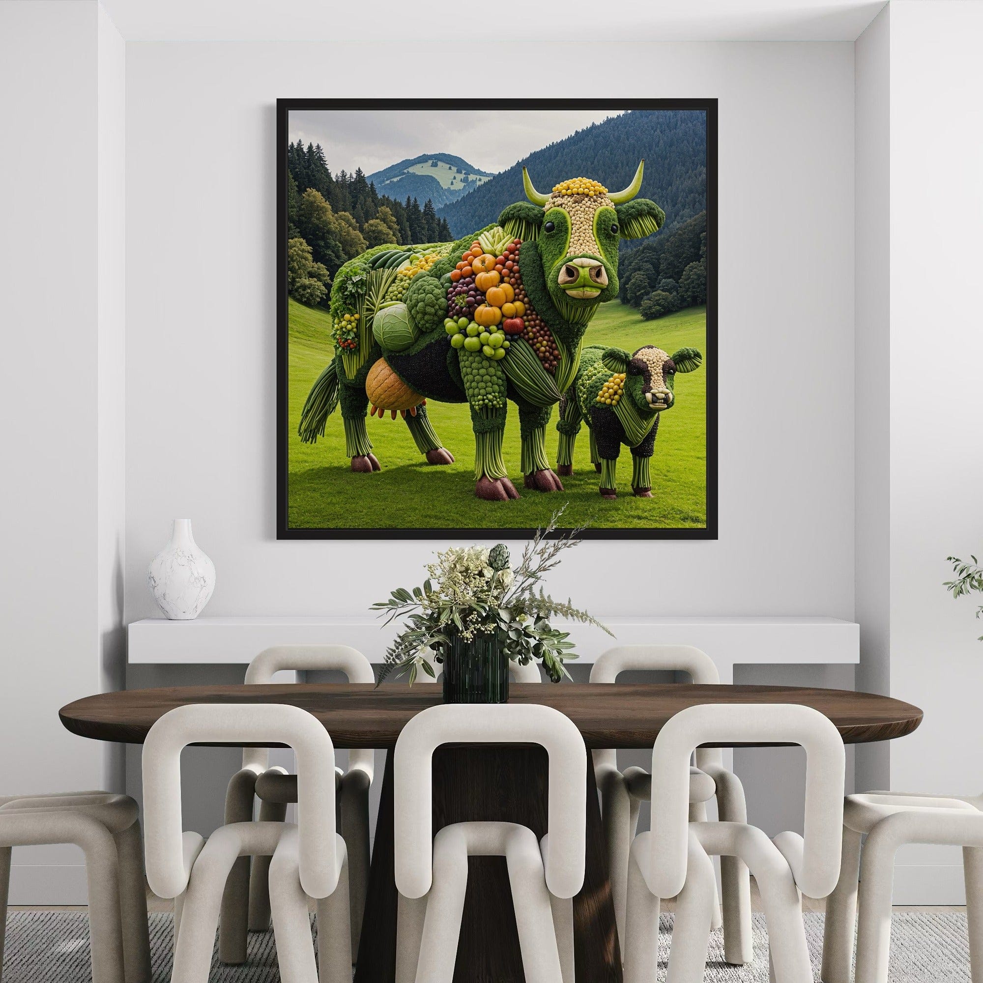 UV resistant food art print