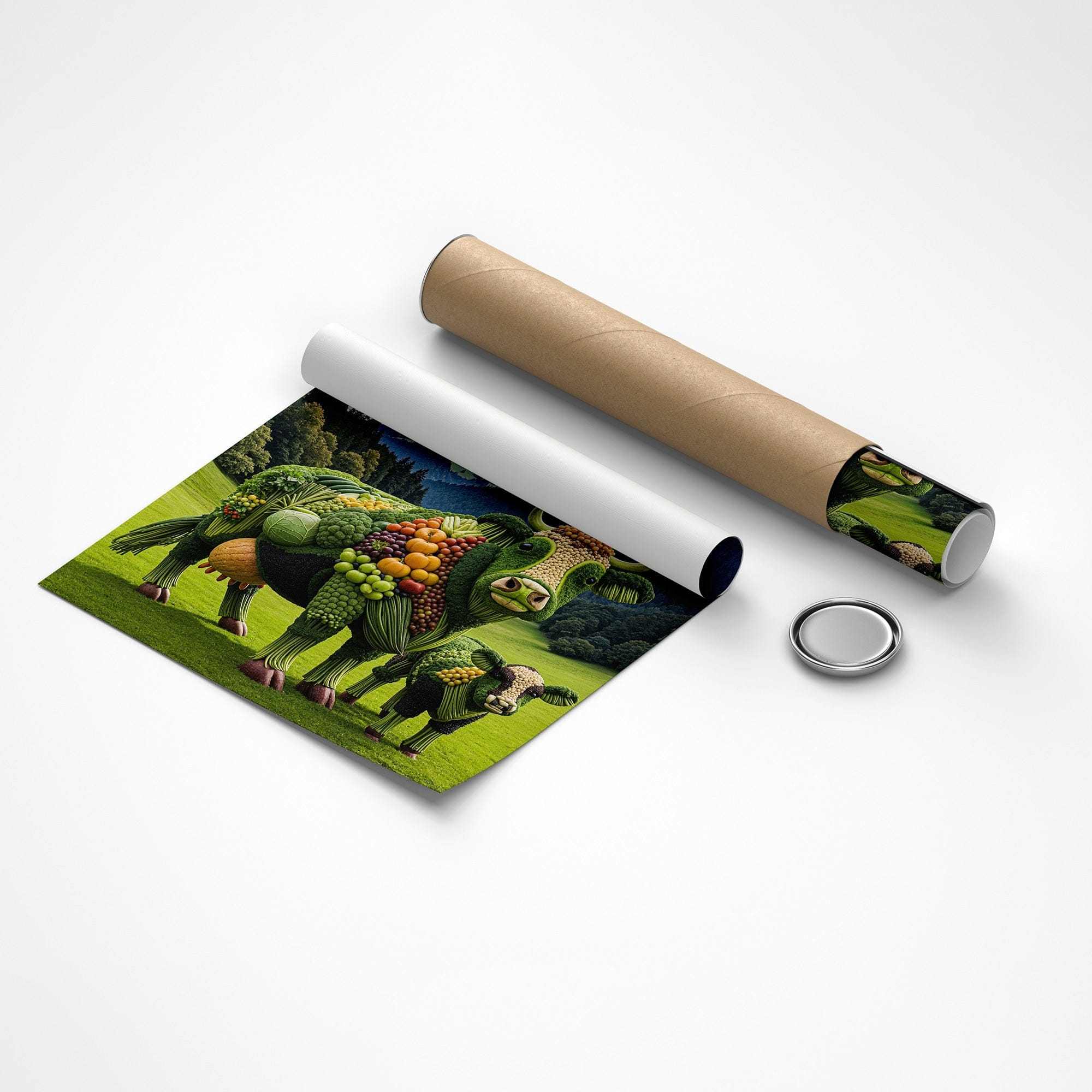 unique culinary art canvas