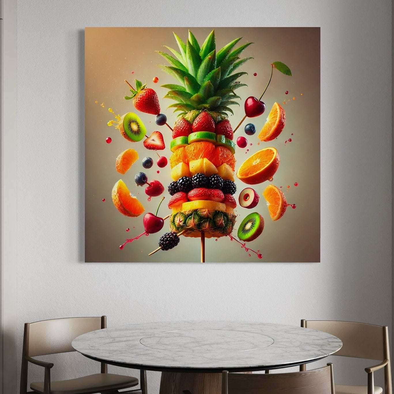 fruit canvas wall art