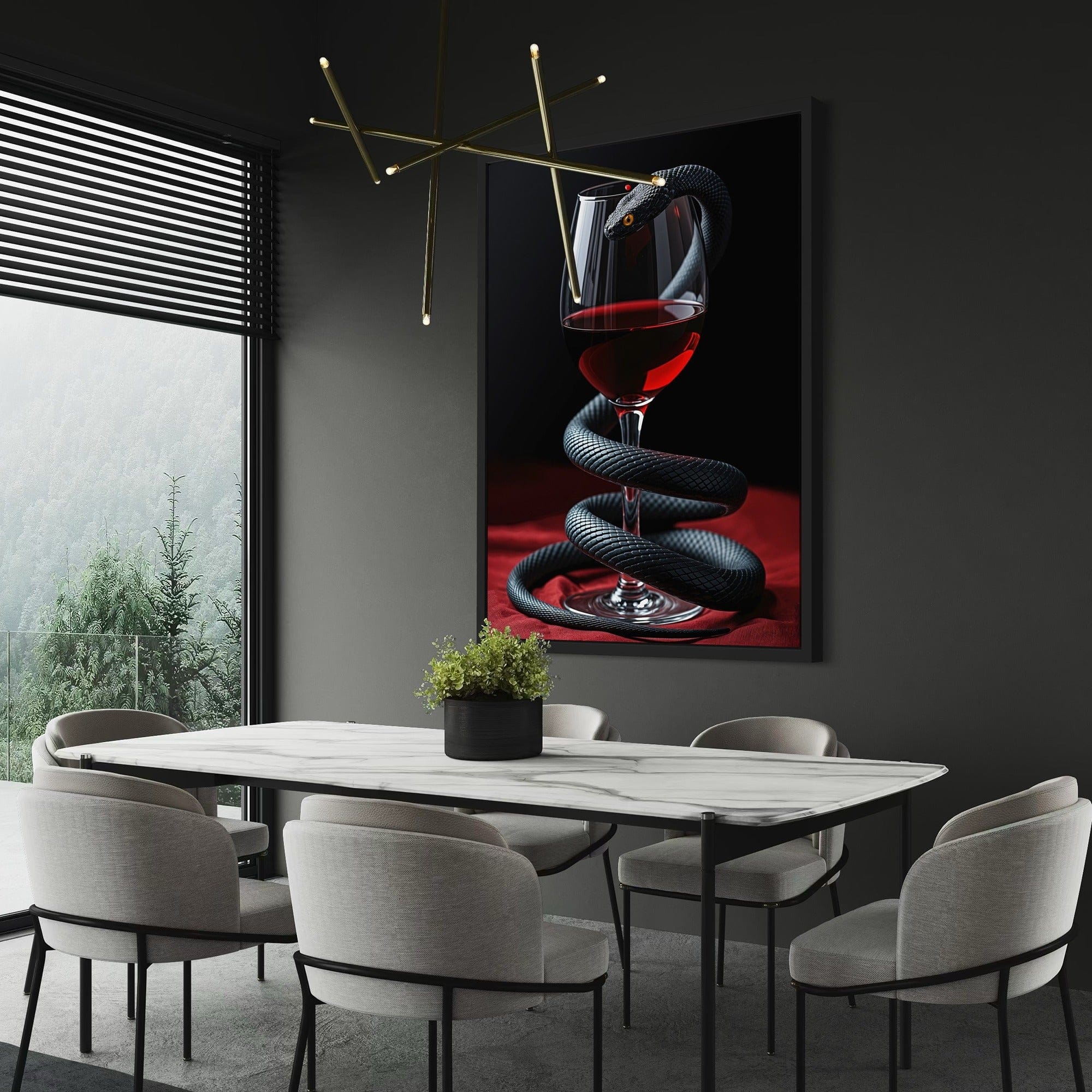 Premium stretched canvas edge wrap and high resolution print detail