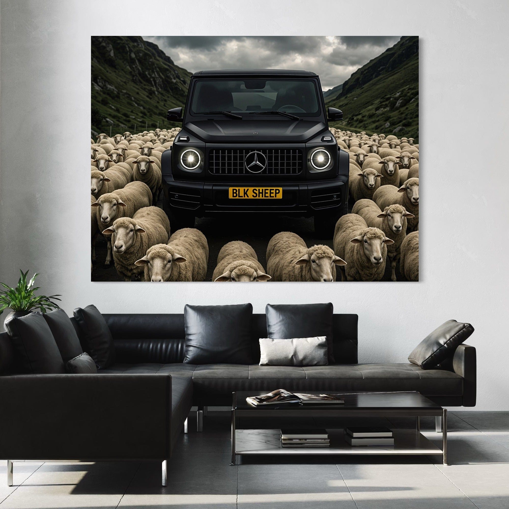 Mercedes-Benz G-Class - Wolf Among Sheep Canvas