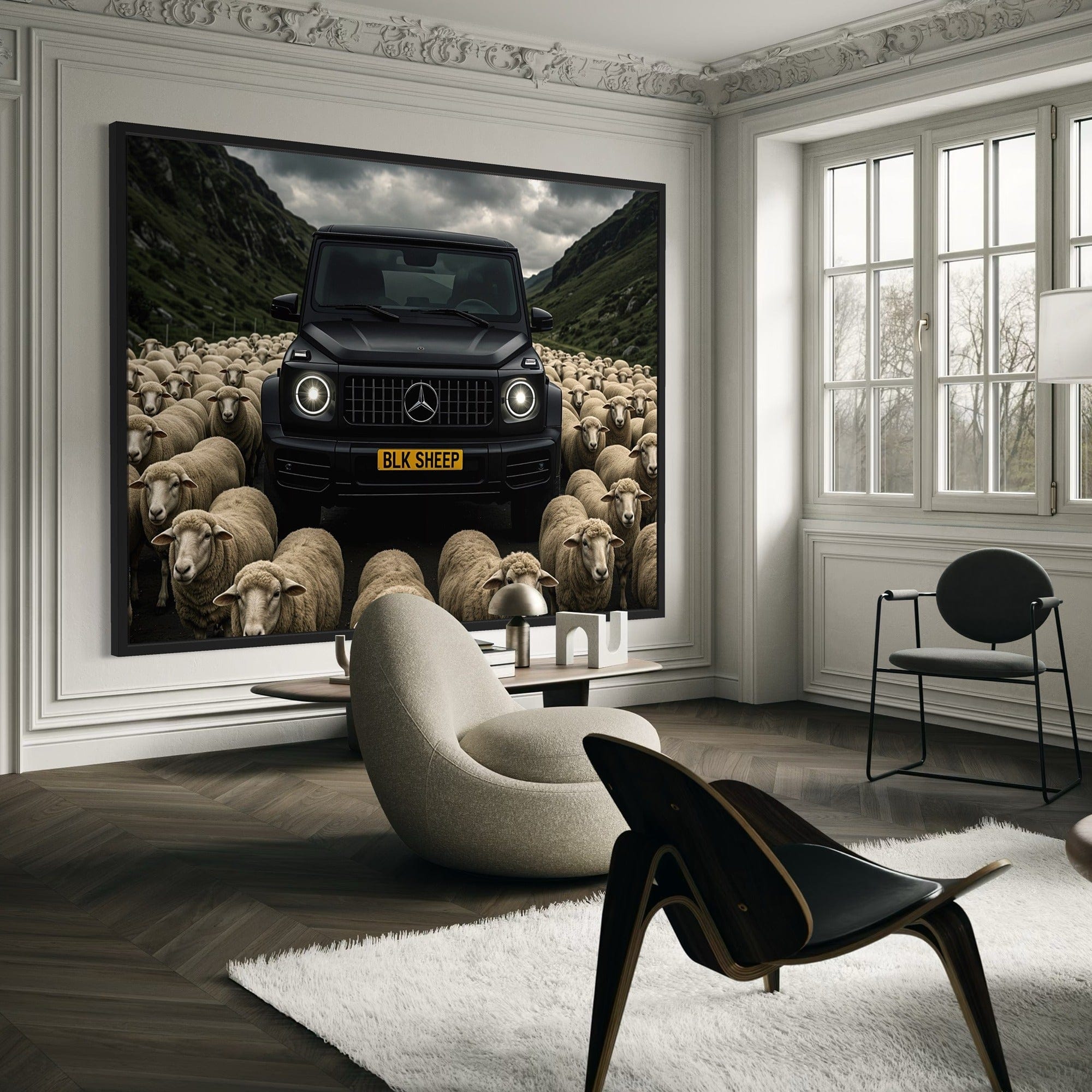 Mercedes-Benz G-Class - Wolf Among Sheep Canvas