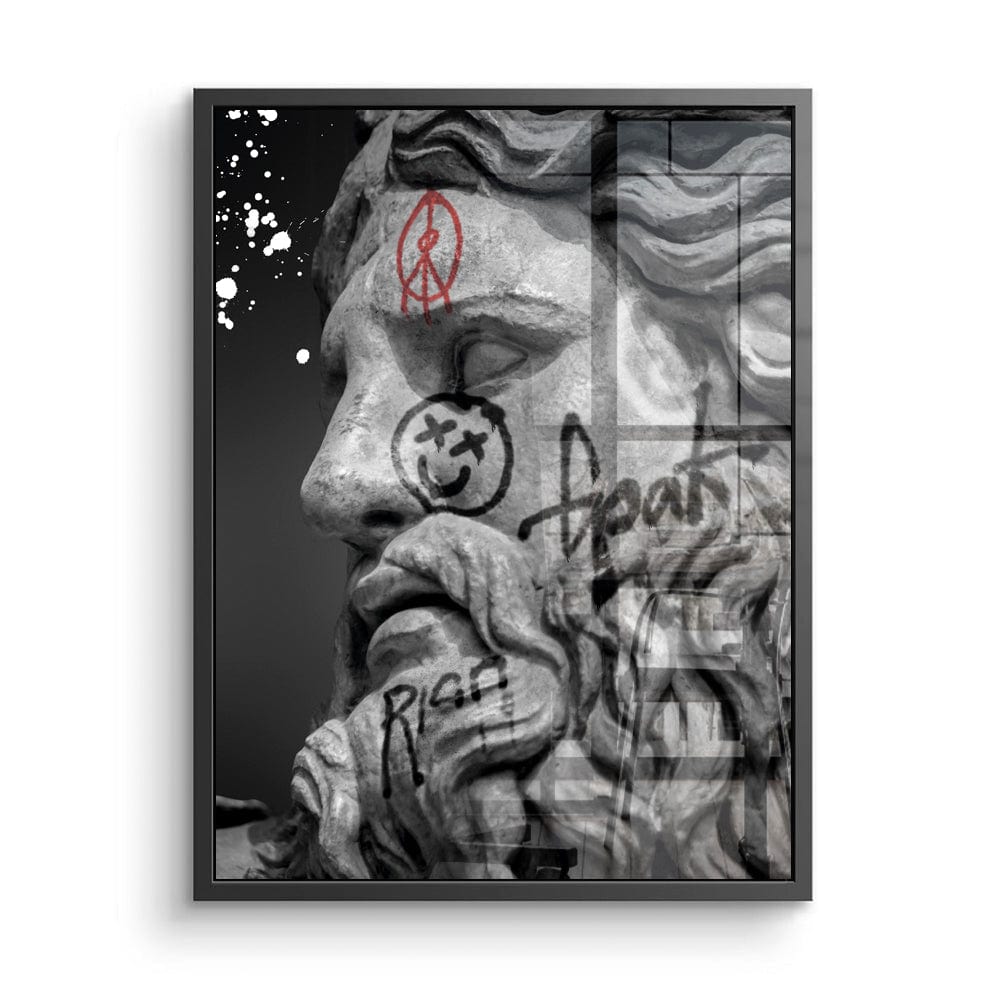 Zeus Sculpture Canvas Print